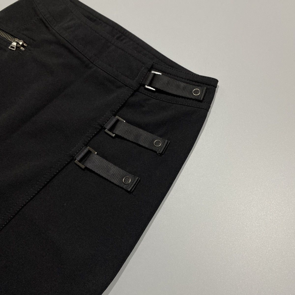 Prada Tech Midi Wrap Skirt Size 26" / US 2 / IT 38 - 2 Thumbnail