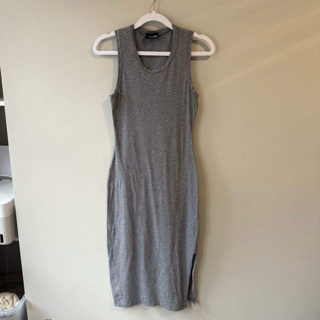 Aritzia Wilfred Aritzia Gray Sleeveless Dress Size XS / US 0-2 / IT 36-38 - 1 Thumbnail