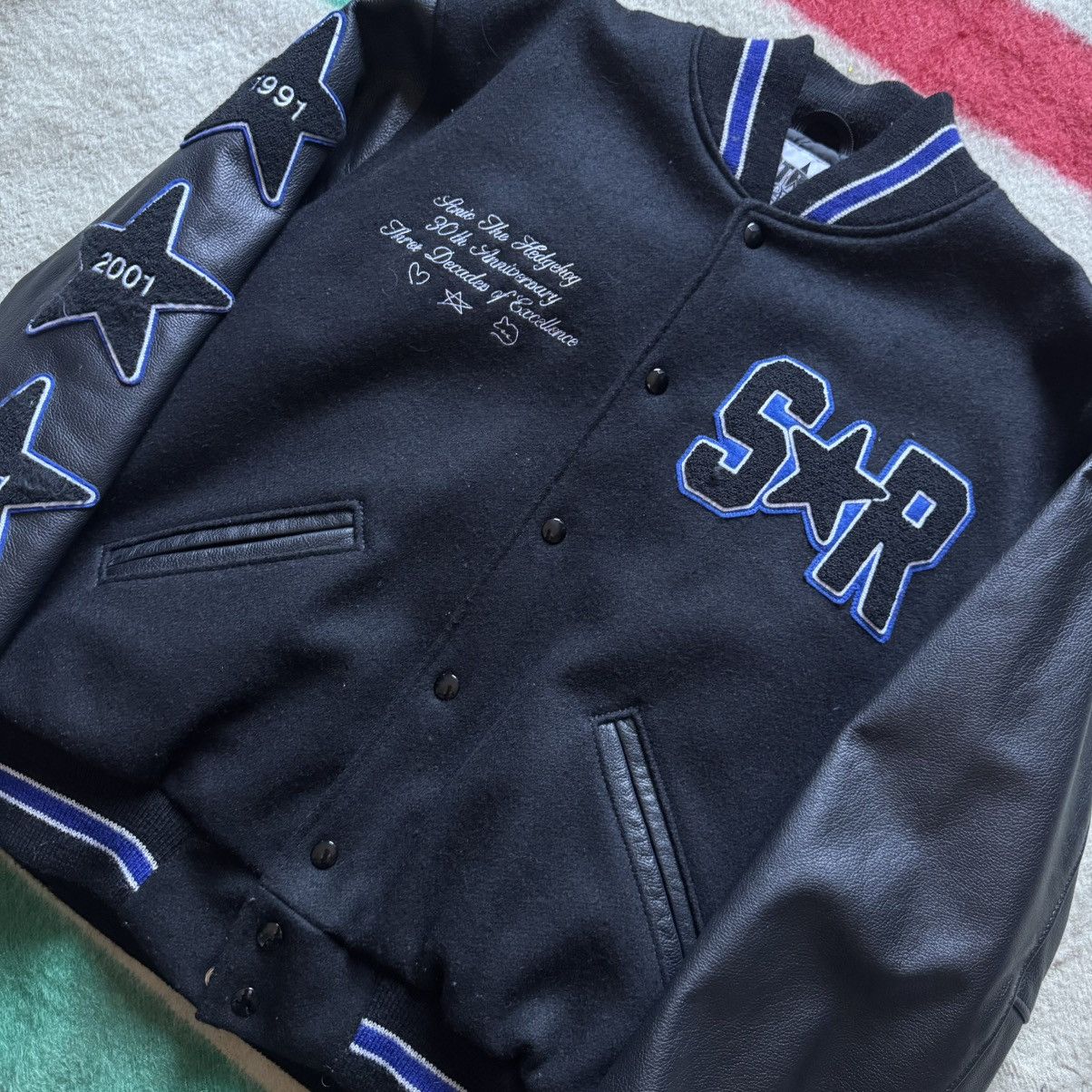 Stray Rats Stray rats x Sonic the hedgehog 30th anniversary varsity Size US M / EU 48-50 / 2 - 3 Thumbnail