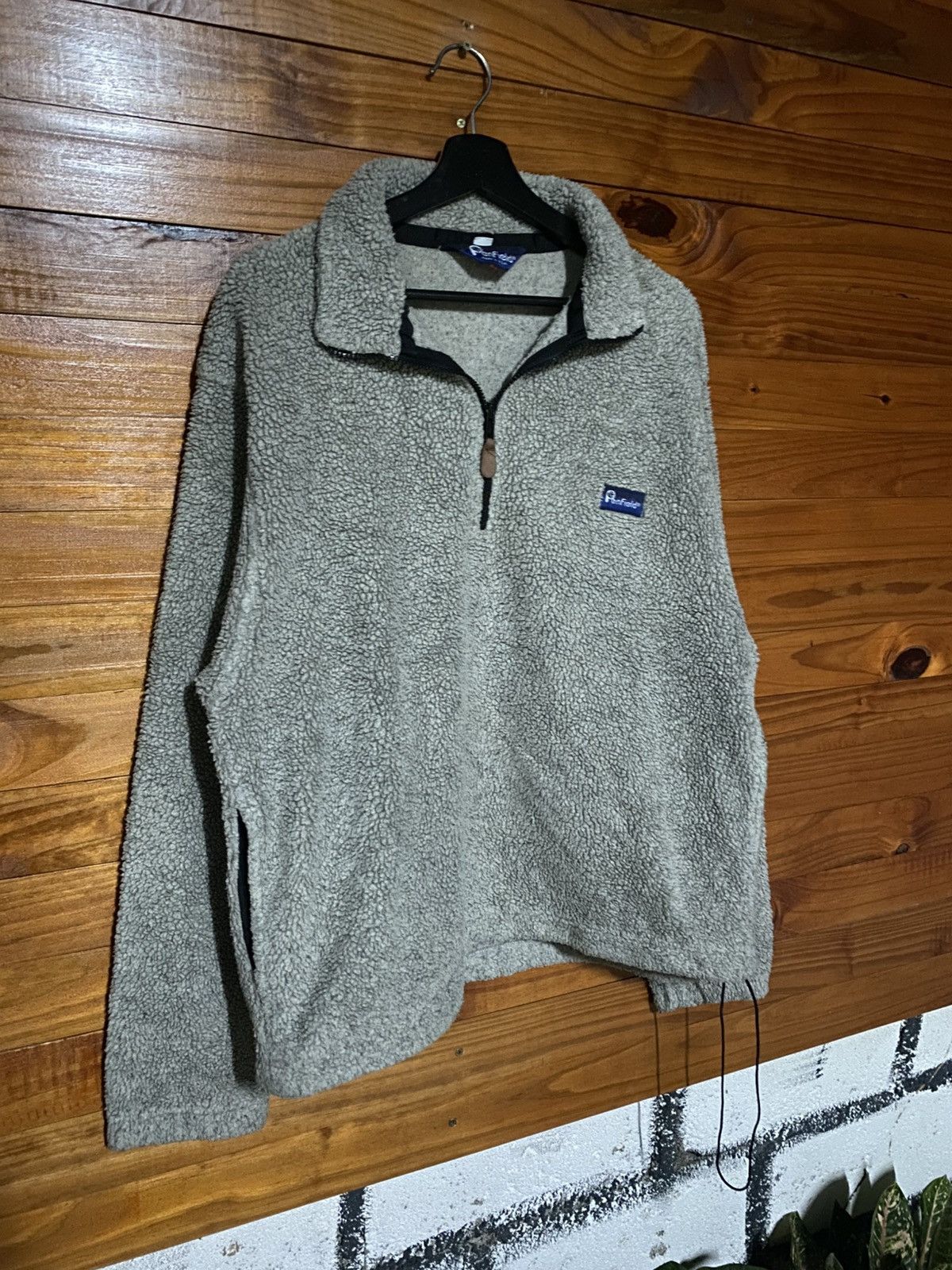 Penfield Vintage Penfield USA Sherpa Fleece Pullover – Gray Half-Zip Size US M / EU 48-50 / 2 - 5 Thumbnail