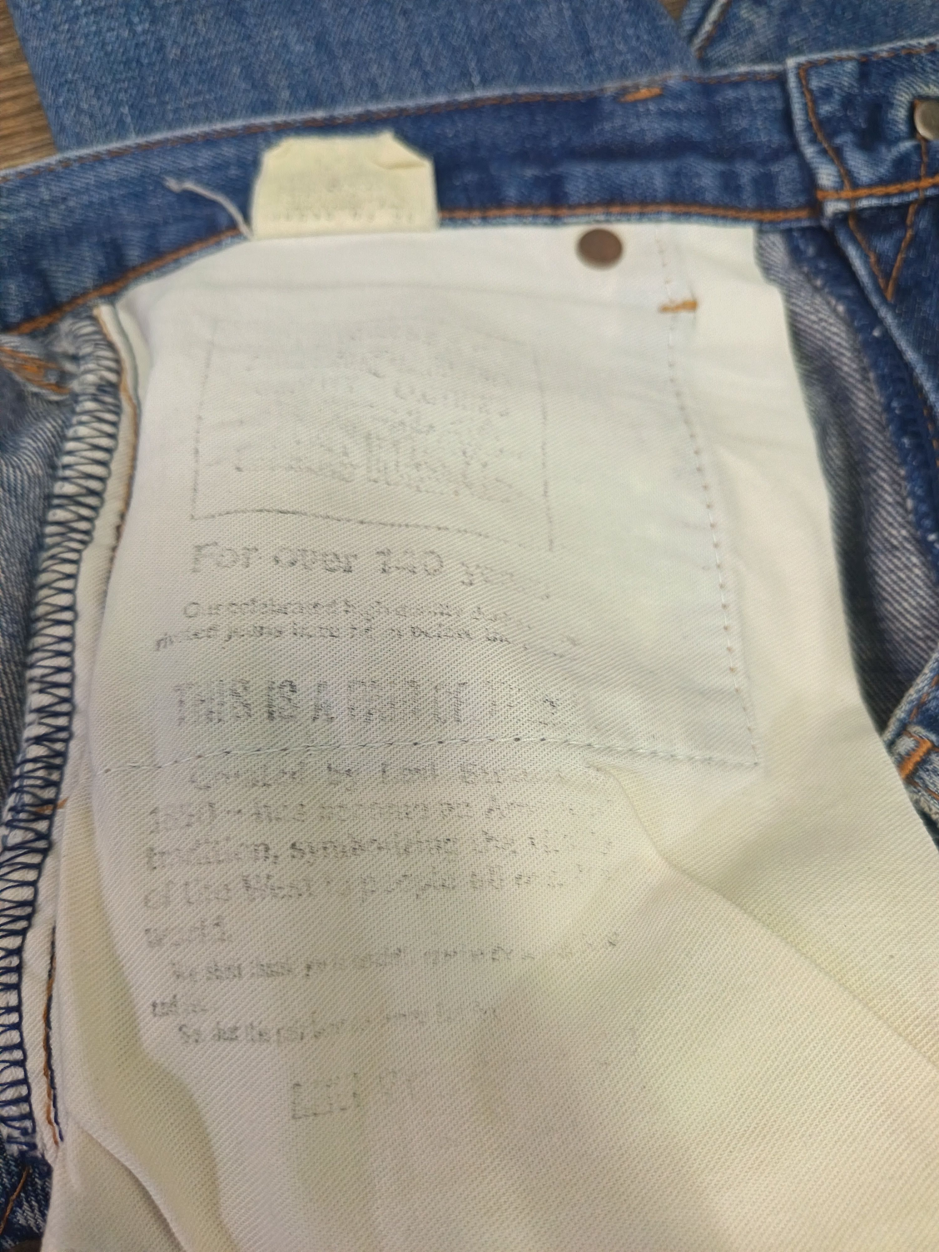 Levi's Vintage Clothing Vintage Levi's 502 Big E selvedge Size US 31 - 7 Thumbnail