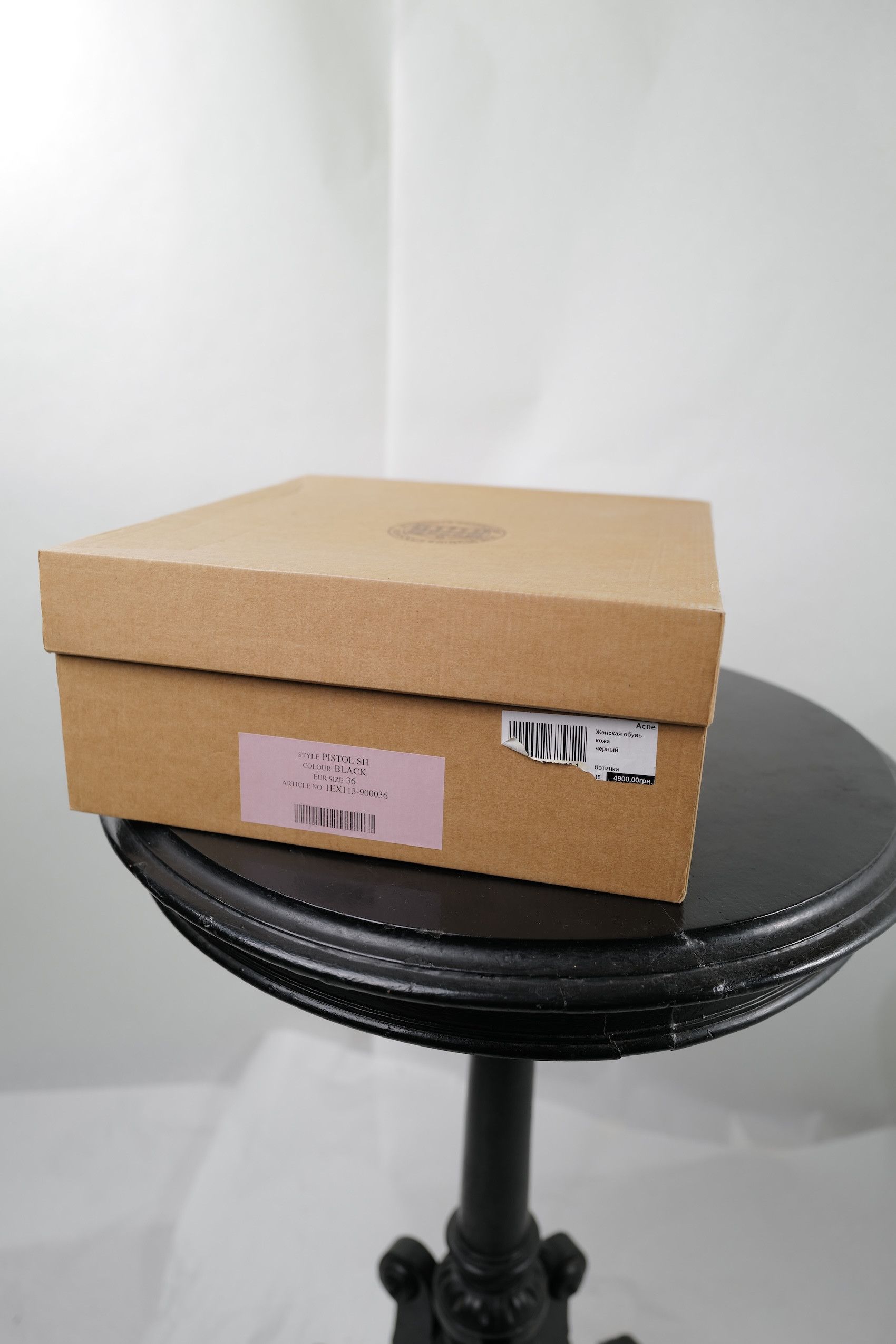Acne Studios Acne Studios Black Leather Boots Size US 6 / IT 36 - 12 Thumbnail