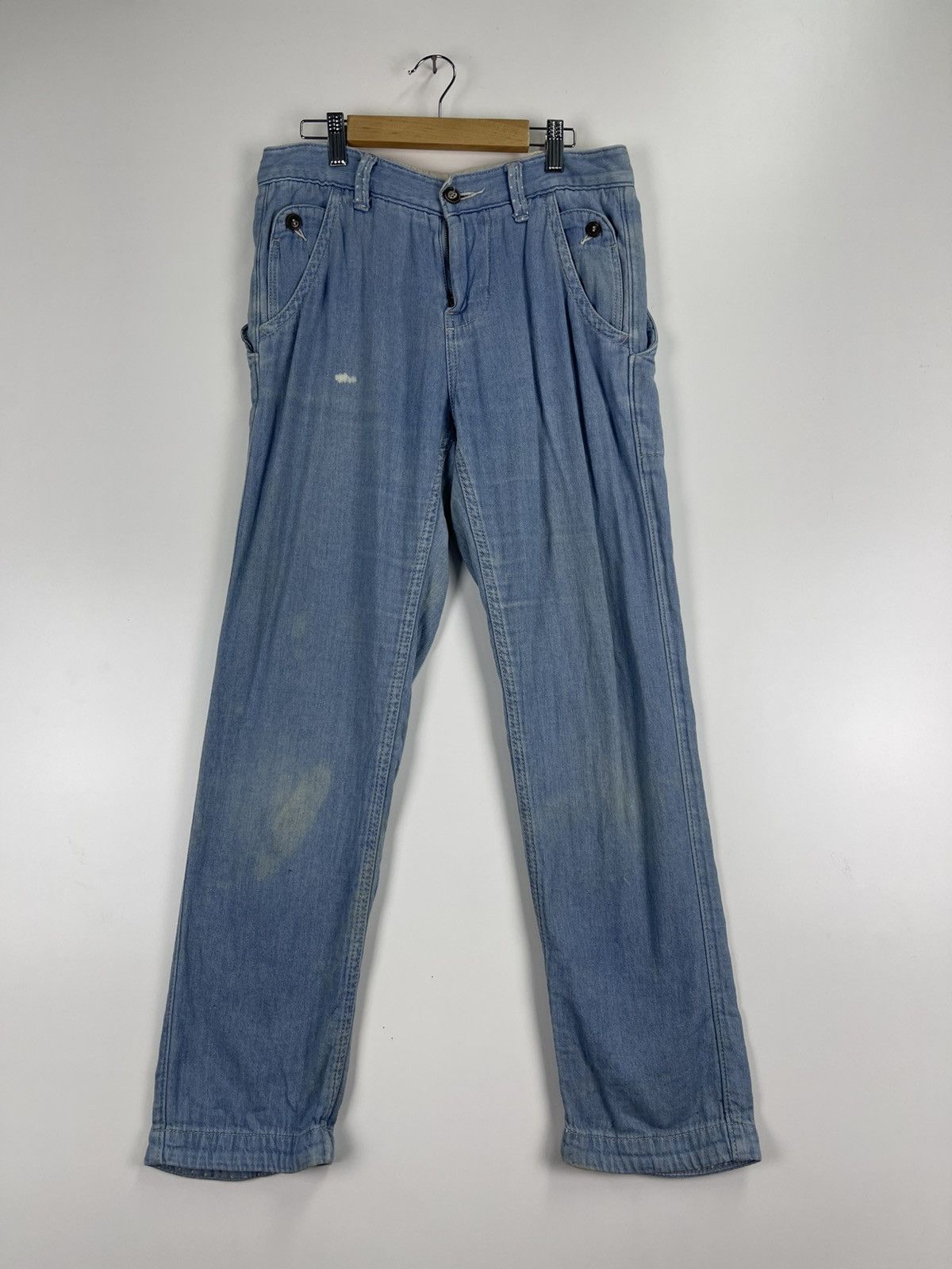 Japanese Brand × Vintage Vintage Camel Road Denim Size US 26 / EU 42 - 2 Thumbnail