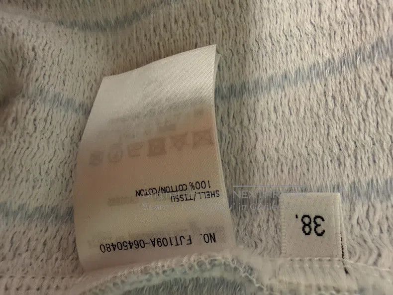 Thom Browne Thom Browne Blue and white striped sportswear Size XS / US 0-2 / IT 36-38 - 4 Thumbnail