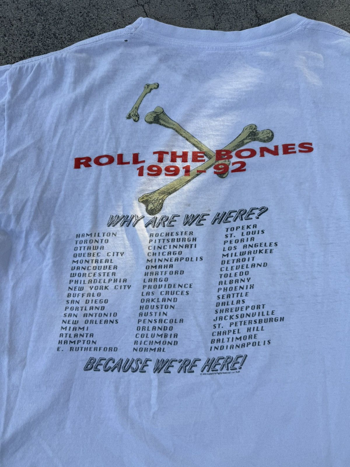 Vintage Vintage Rush Tee Size US XL / EU 56 / 4 - 5 Thumbnail