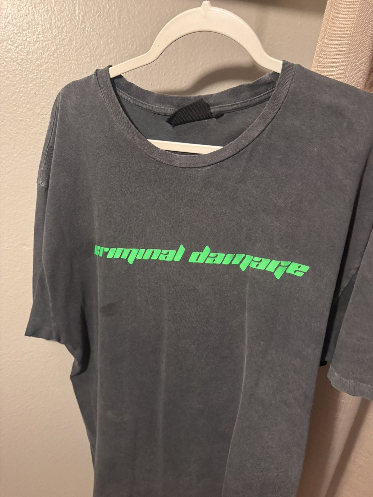 Criminal Damage Criminal Damage Washed Tee Size US M / EU 48-50 / 2 - 1 Thumbnail