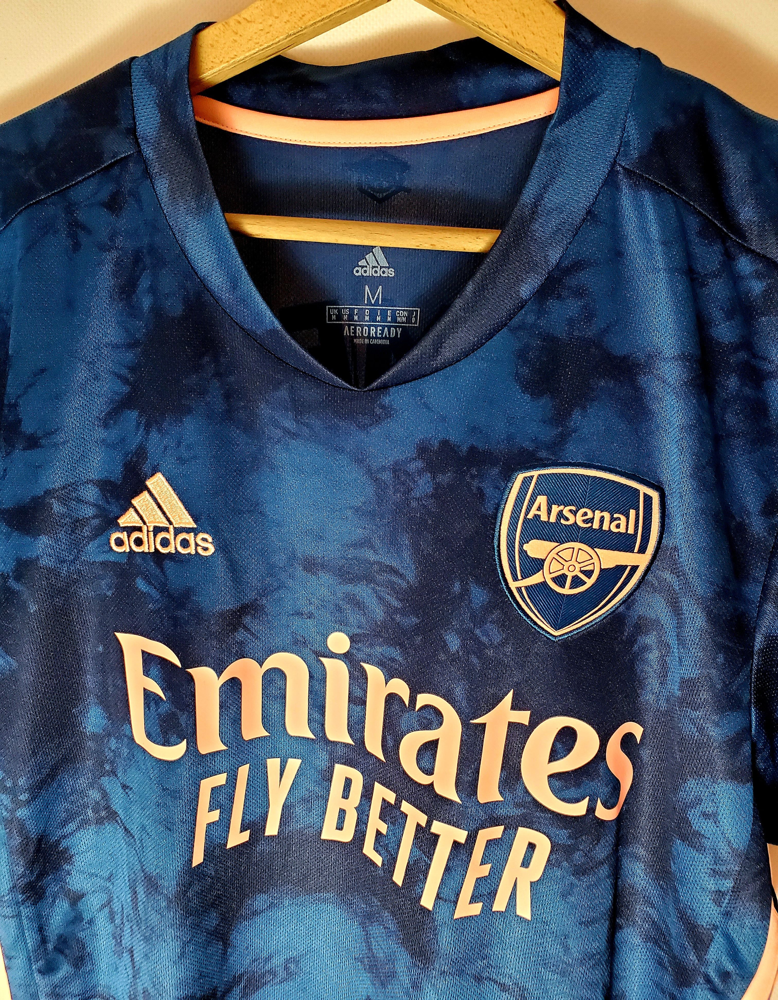 Adidas Arsenal 2020/21 soccer jersey #14 Aubameyang New conditionM Size US M / EU 48-50 / 2 - 3 Thumbnail