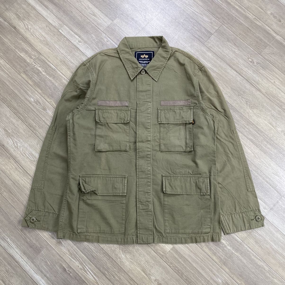 Alpha Industries Vintage Alpha Industries Military M65 Field Parka Jacket Size US M / EU 48-50 / 2 - 1 Thumbnail
