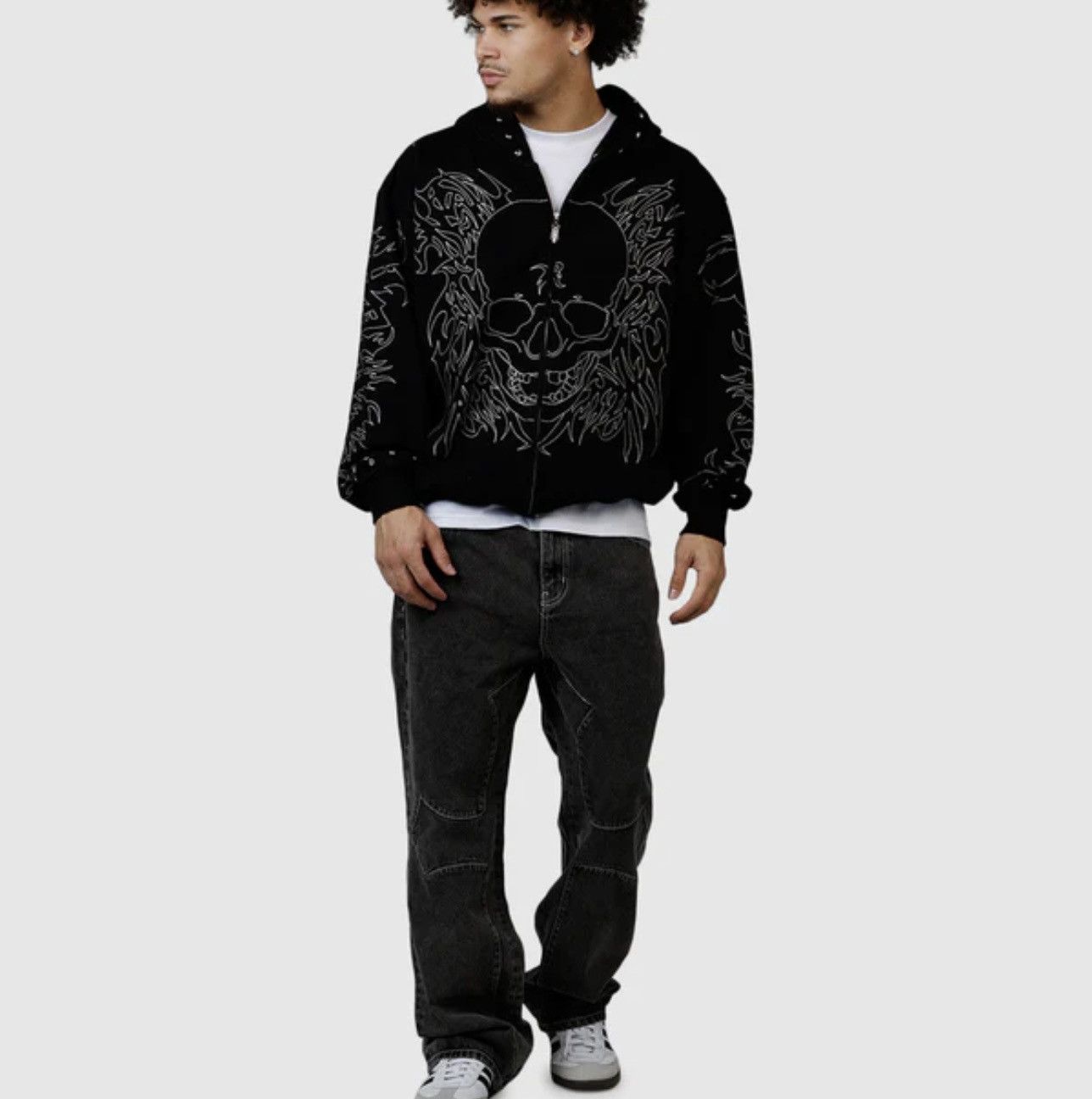 Revenge Revenge Cross Denim Black - 32 Size US 32 / EU 48 - 4 Thumbnail