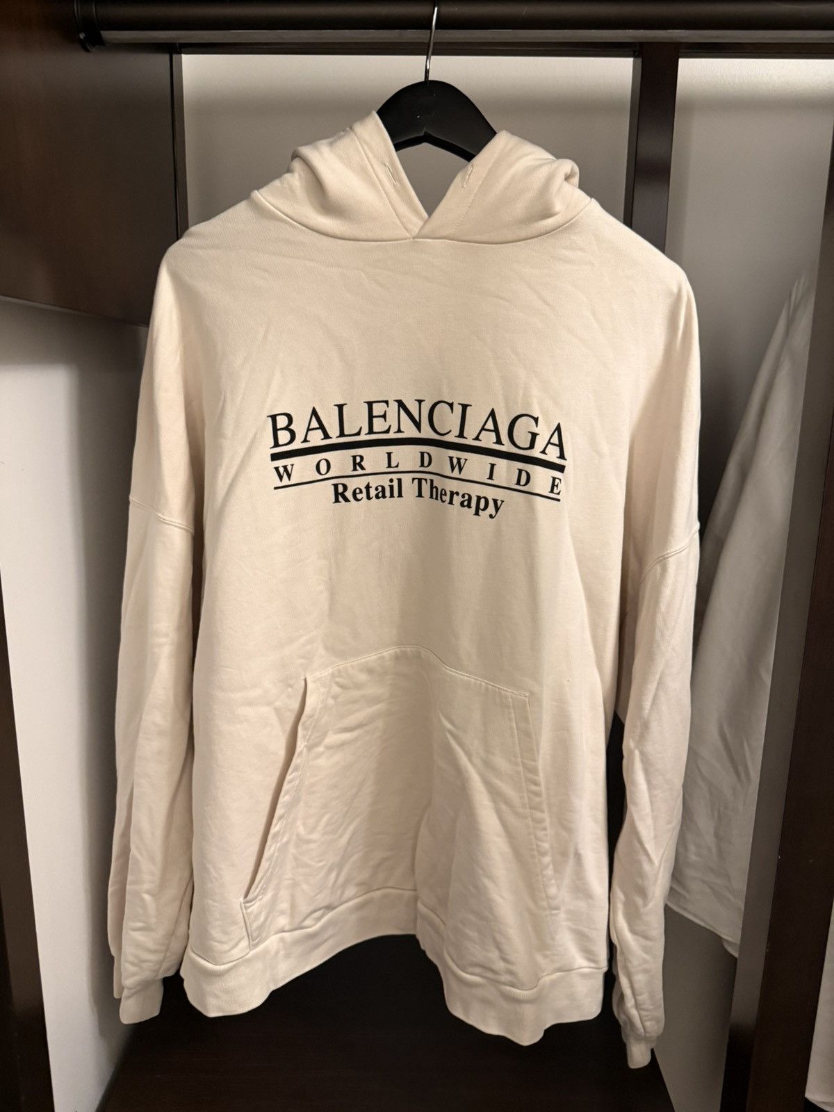 Balenciaga Retail Therapy Hoodie | Grailed