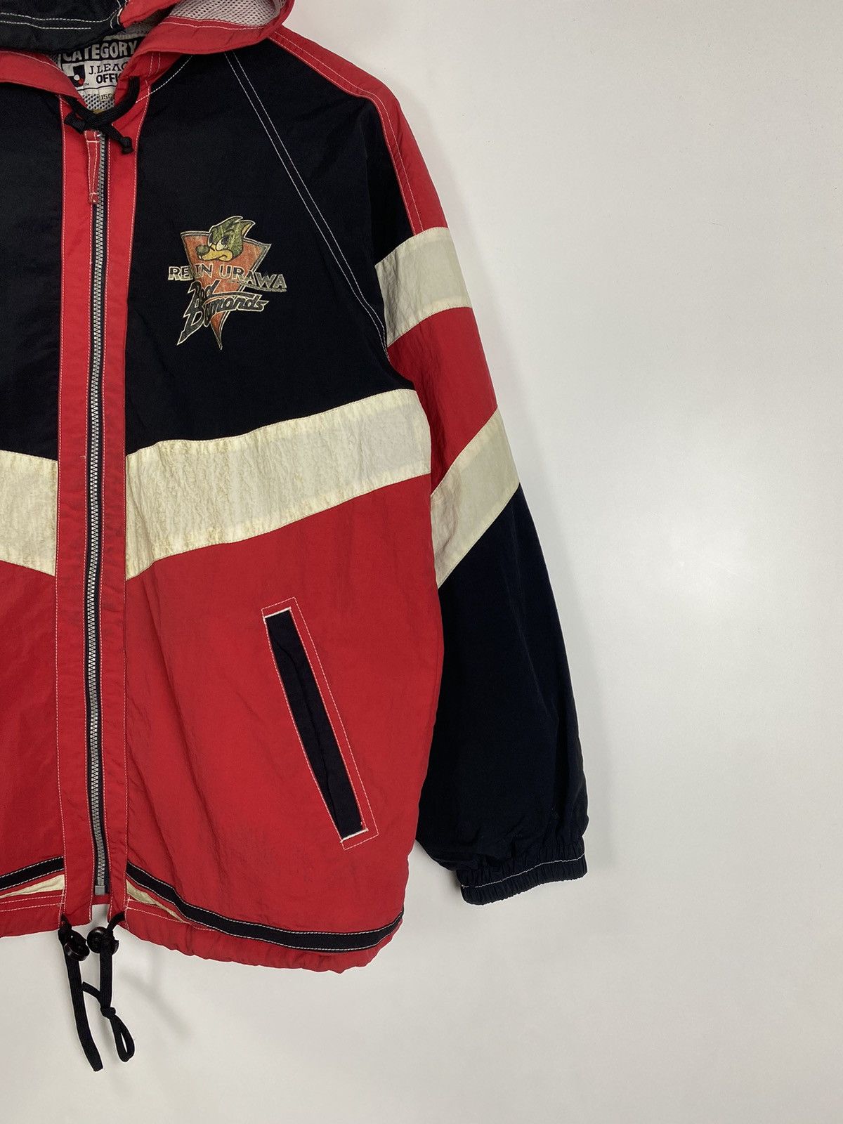 Vintage Vintage J.League Official Red In Urawa windbreaker Size US M / EU 48-50 / 2 - 8 Thumbnail