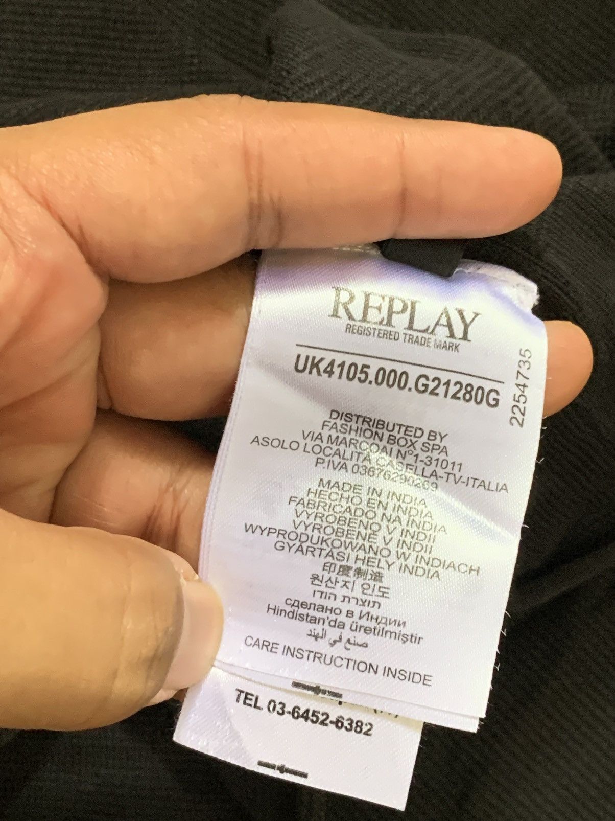 Replay Replay Waffleknit Longsleeve Tshirt Size US M / EU 48-50 / 2 - 5 Thumbnail