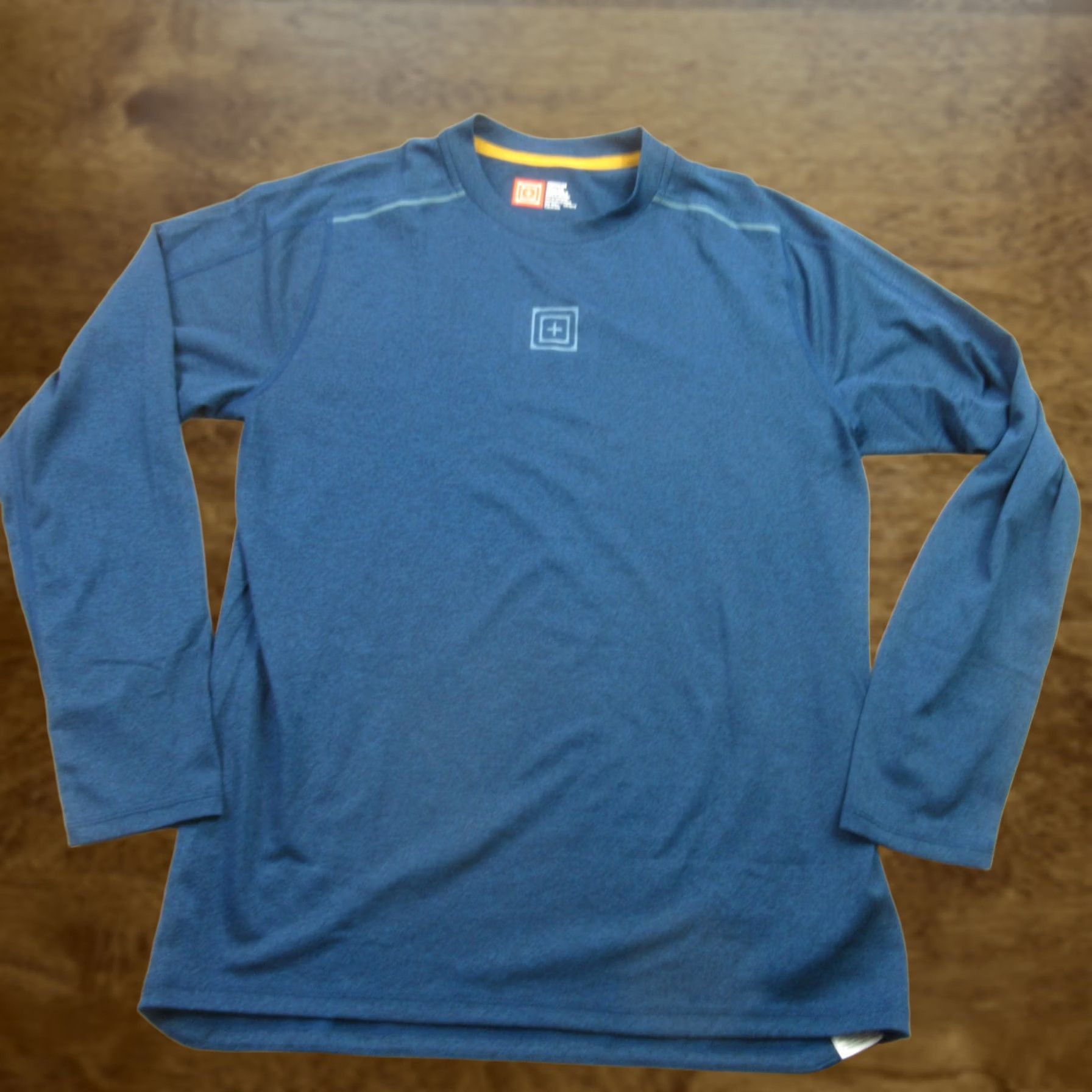 Vintage 5.11 Tactical Shirt Mens M Long Sleeve Crew Neck Blue Shirt Size US M / EU 48-50 / 2 - 1 Thumbnail