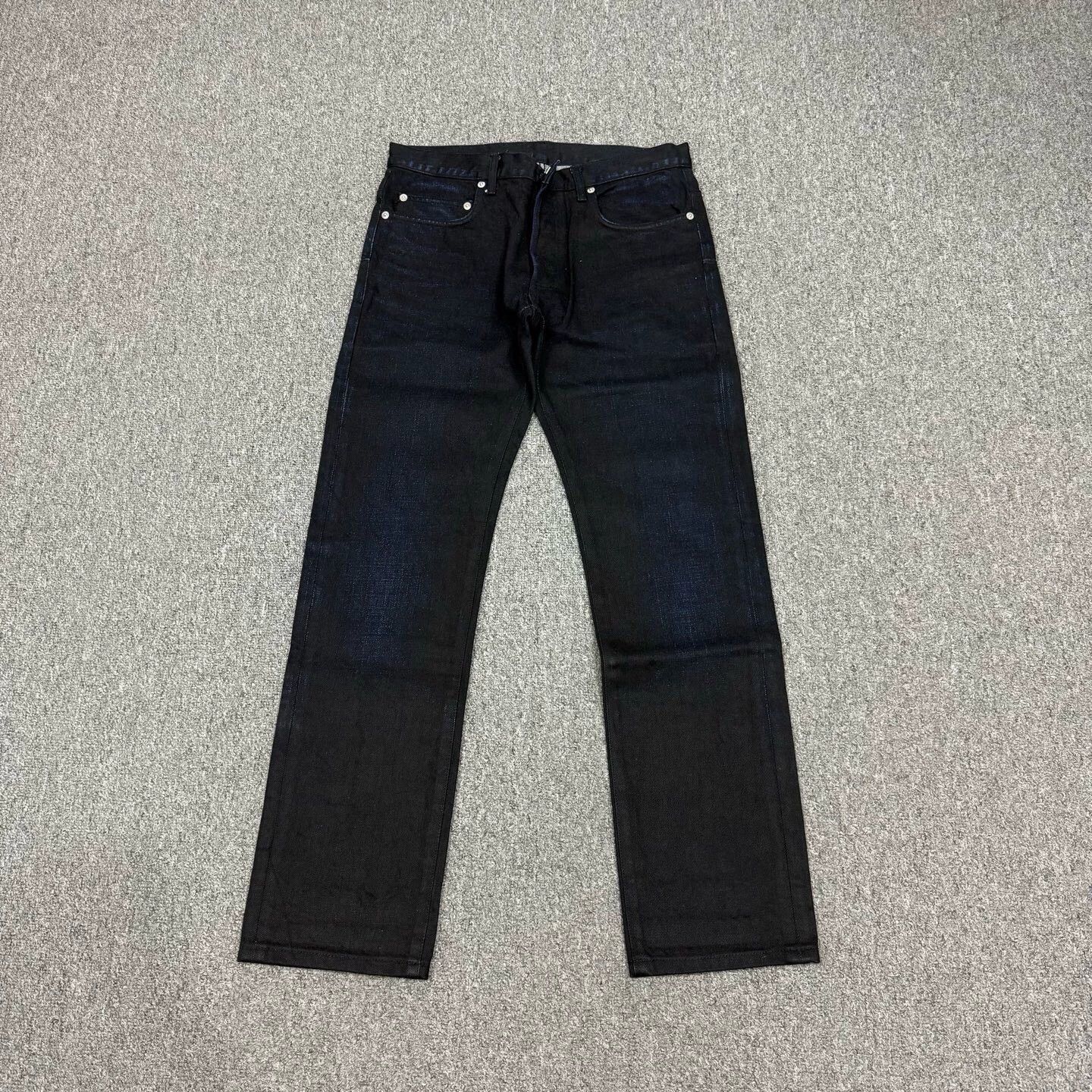 Dior Dior dye leather tag logo jeans 29 Size US 29 - 1 Thumbnail
