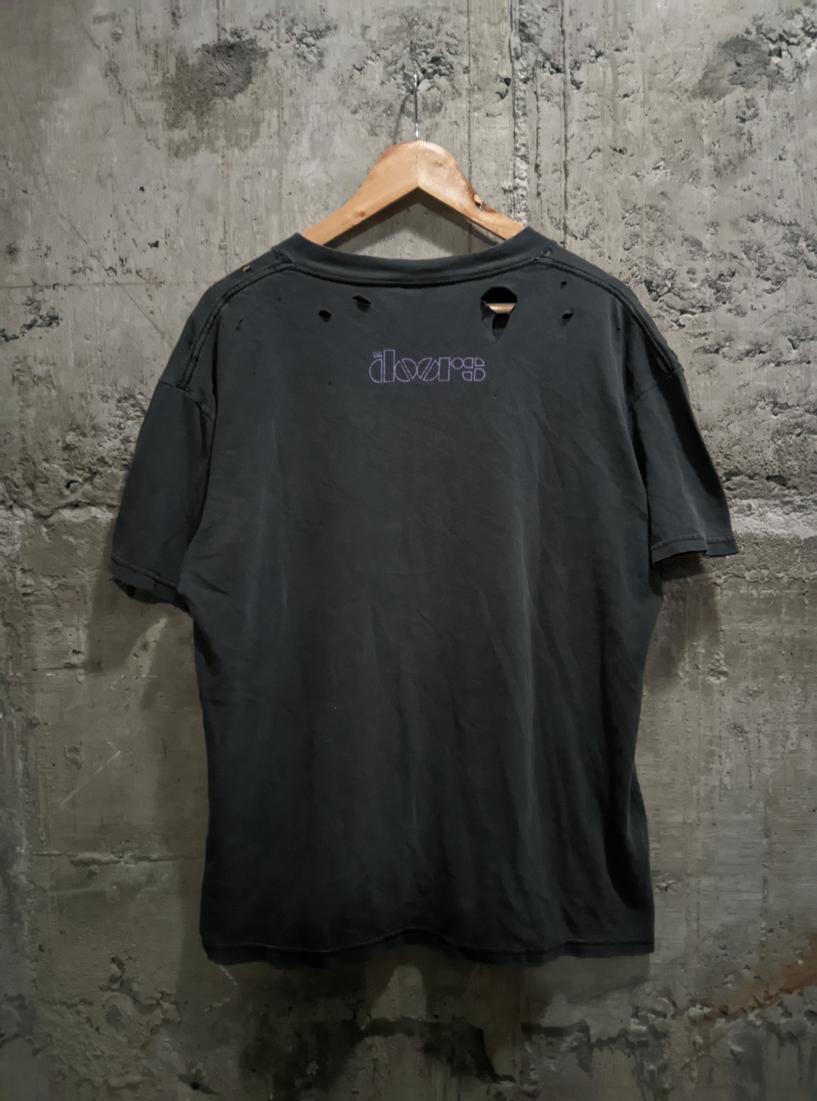 Band Tees Vintage 1998 the Doors distressed sun faded erd t shirt Size US L / EU 52-54 / 3 - 2 Thumbnail