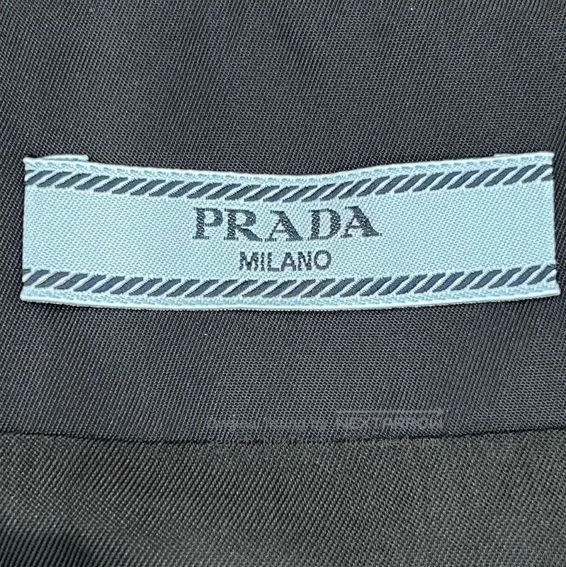 Prada Prada Summer Black Cotton Sleeveless Dress. Size S / US 4 / IT 40 - 5 Thumbnail