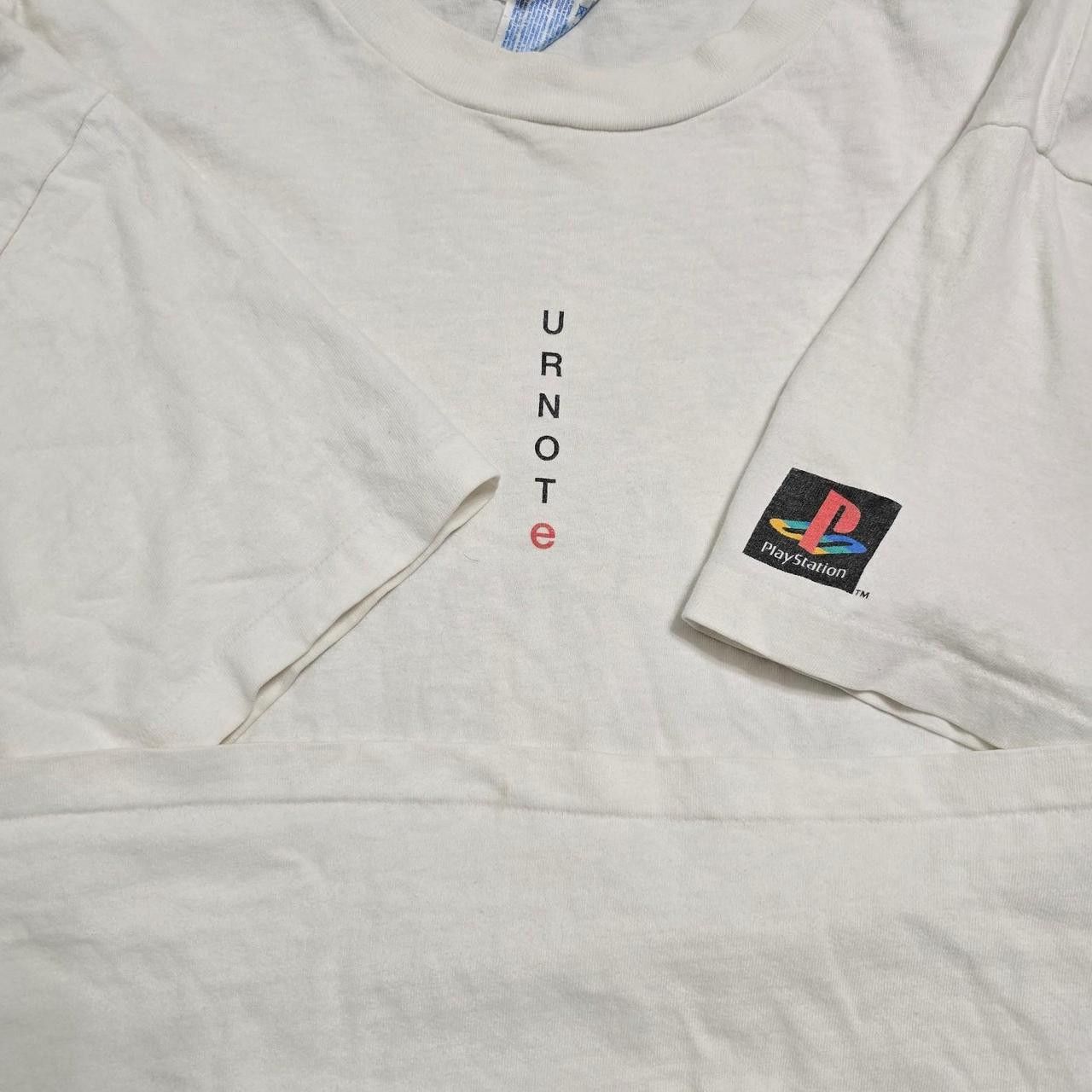 Hanes Vintage 90s URNOTE Playstation Console Promo Tee RARE Size US XL / EU 56 / 4 - 4 Thumbnail