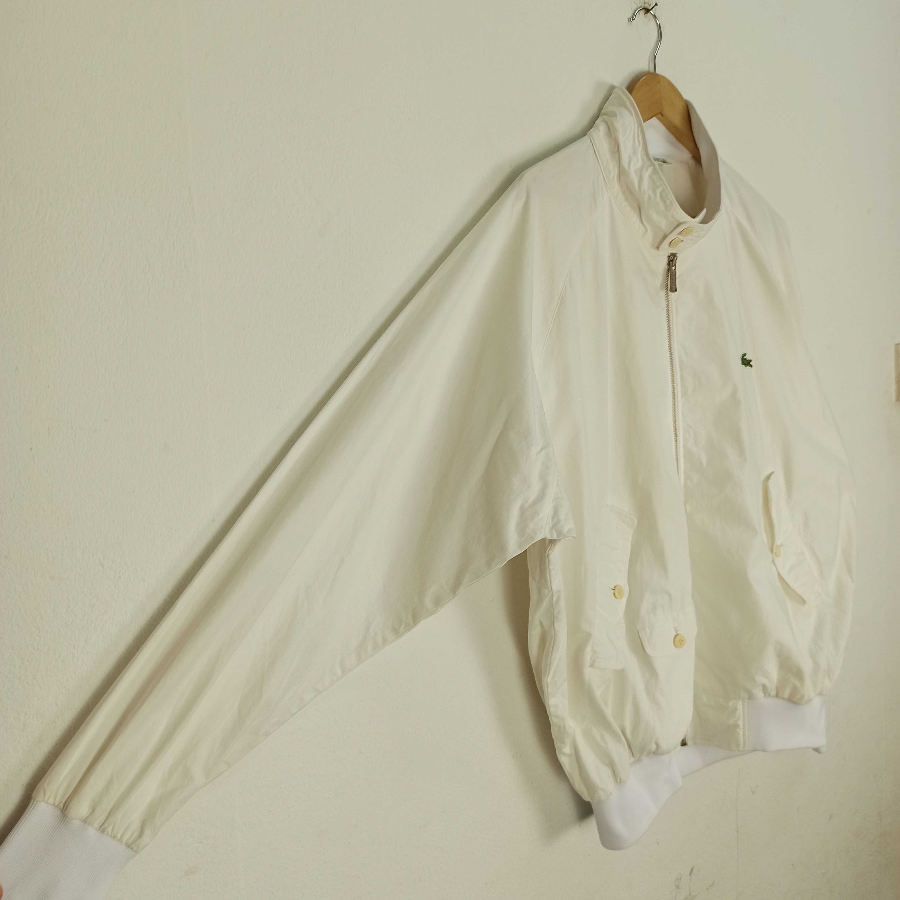 Lacoste Vintage Lacoste Bombers Jacket Retro Rare Size US XL / EU 56 / 4 - 4 Thumbnail