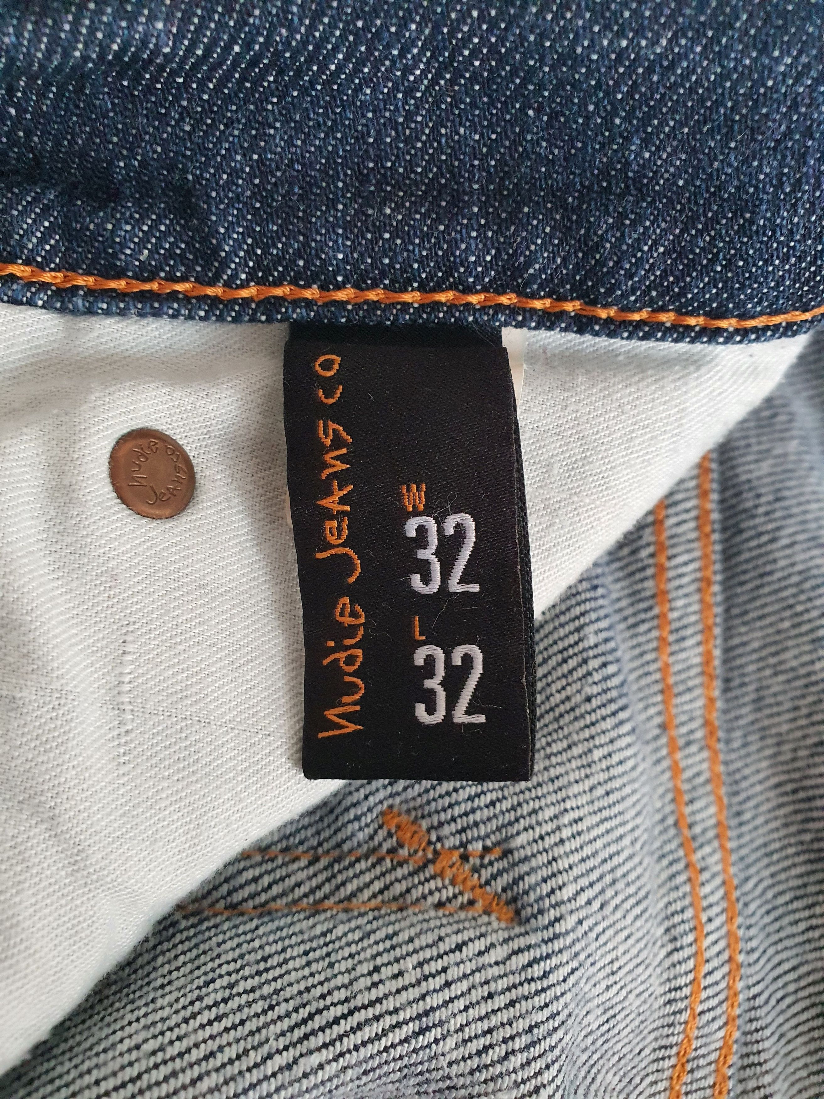 Nudie Jeans 'SLIM JIM COLD DENIM' Jeans (NJ2166) - Sz W32 L29 Size US 32 / EU 48 - 7 Thumbnail