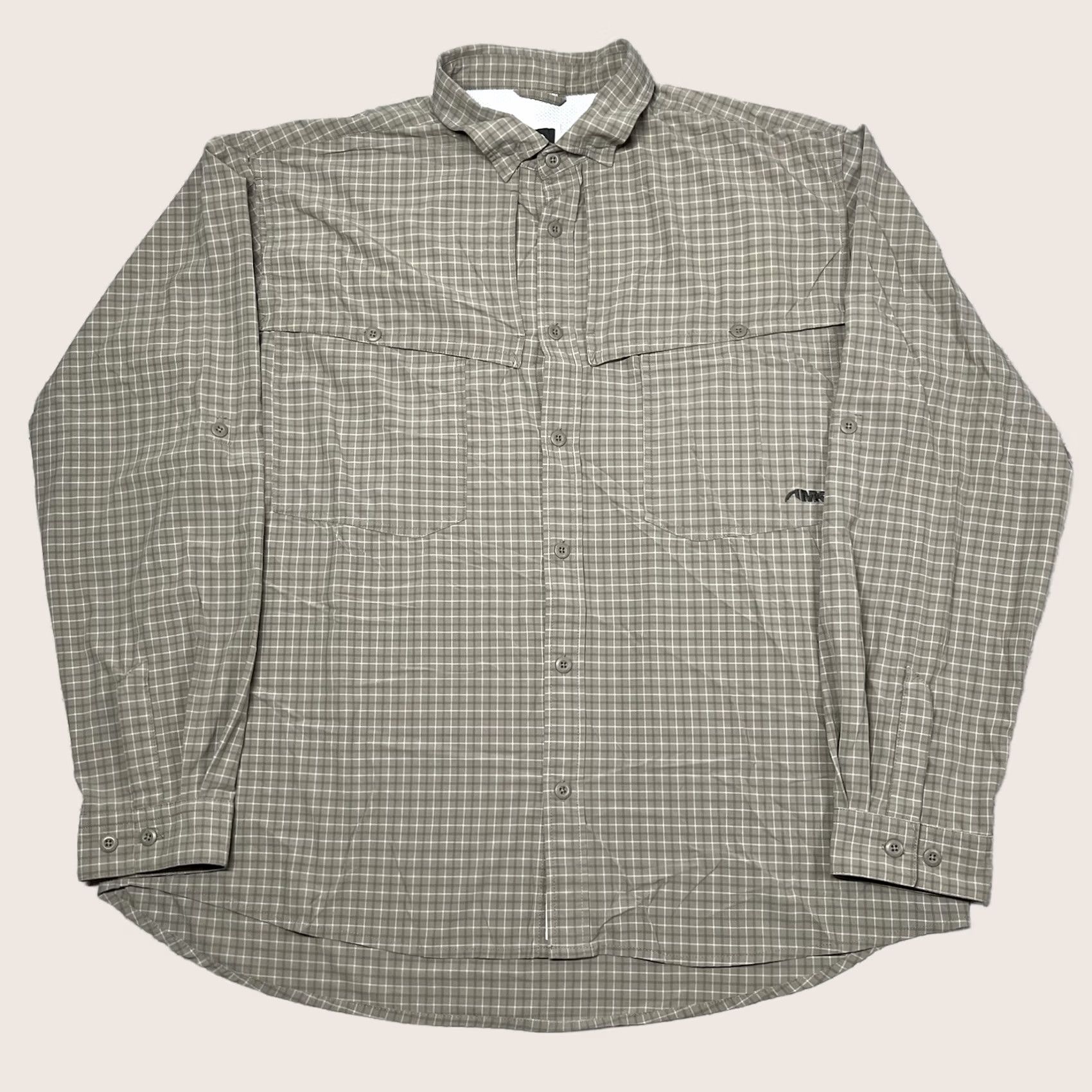 Mountain Khakis Mountain Khakis Shirt Mens XL Brown Plaid Button-Down Lightweight Vented Cotton Nylon Spandex Size US XL / EU 56 / 4 - 1 Thumbnail