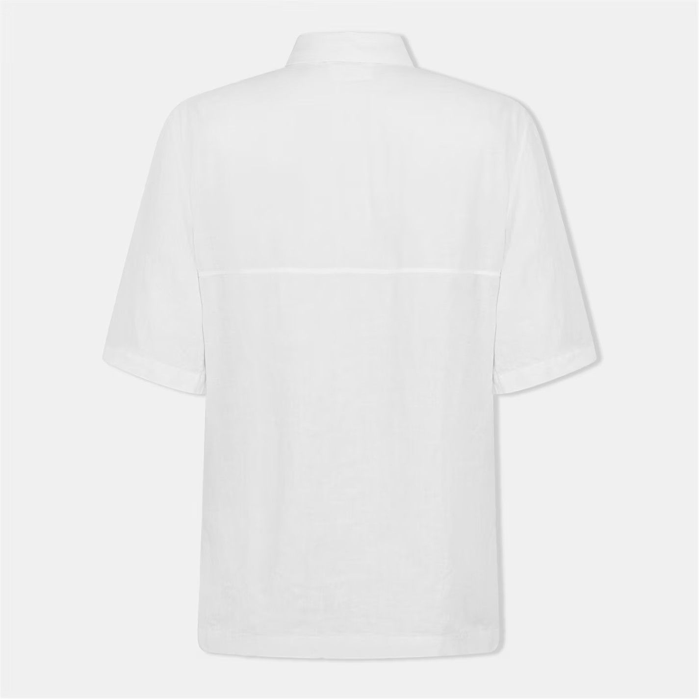 C.P. Company o1g2r1mq0426 Boxy Short Sleeve Shirt in White Size US L / EU 52-54 / 3 - 2 Thumbnail