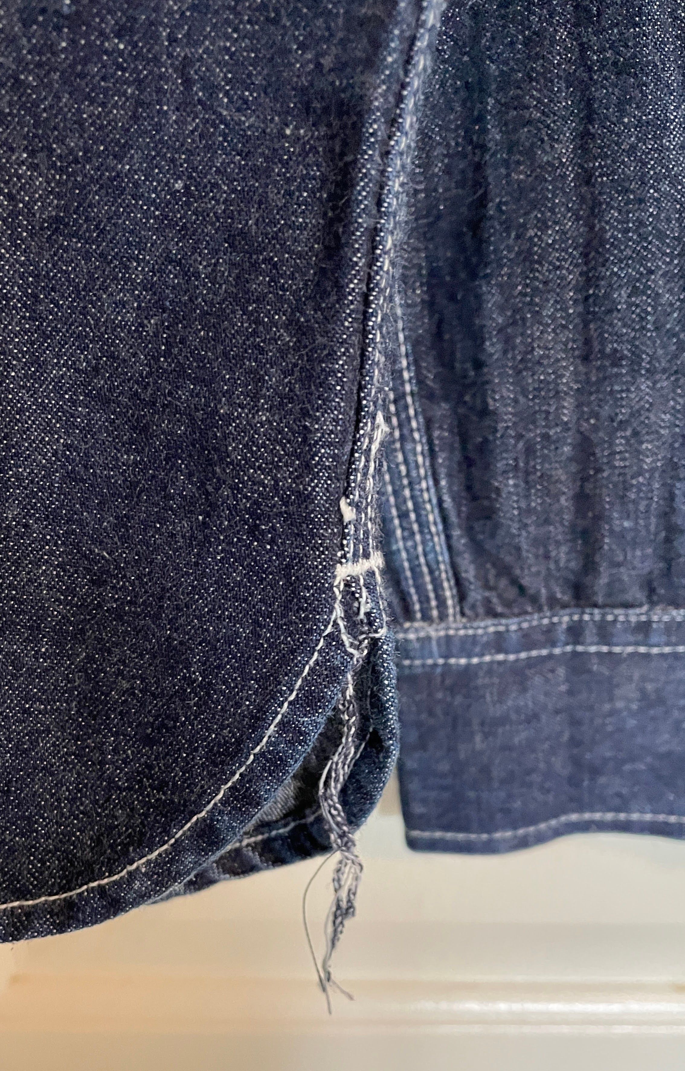 Rogue Territory Selvedge Denim Workshirt S-M Size US S / EU 44-46 / 1 - 6 Thumbnail