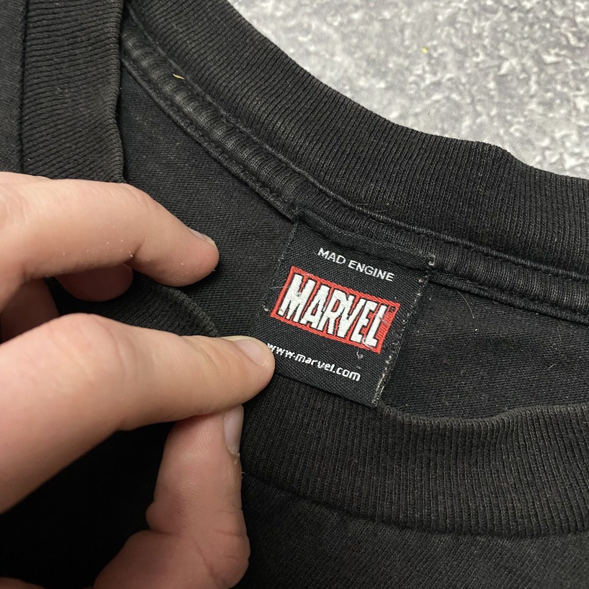 Marvel Comics Vintage 90’s Marvel wolverine Big Logo rare movie tee Size US XL / EU 56 / 4 - 7 Thumbnail
