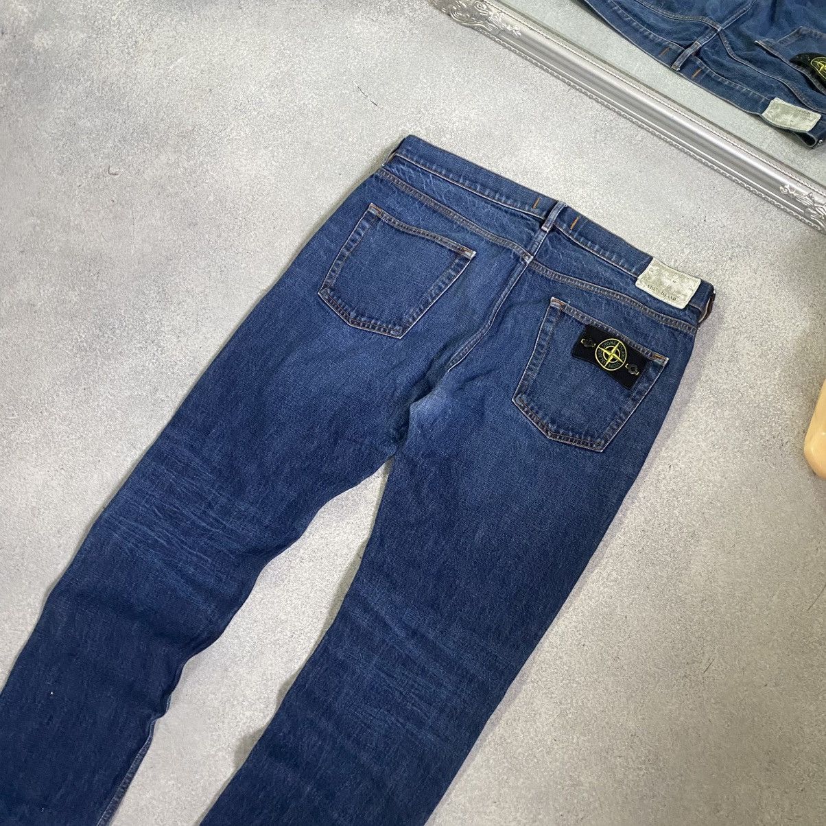 Stone Island Vintage Stone Island Jeans Patch Pocket Straight Fit Casual Size US 36 / EU 52 - 3 Thumbnail