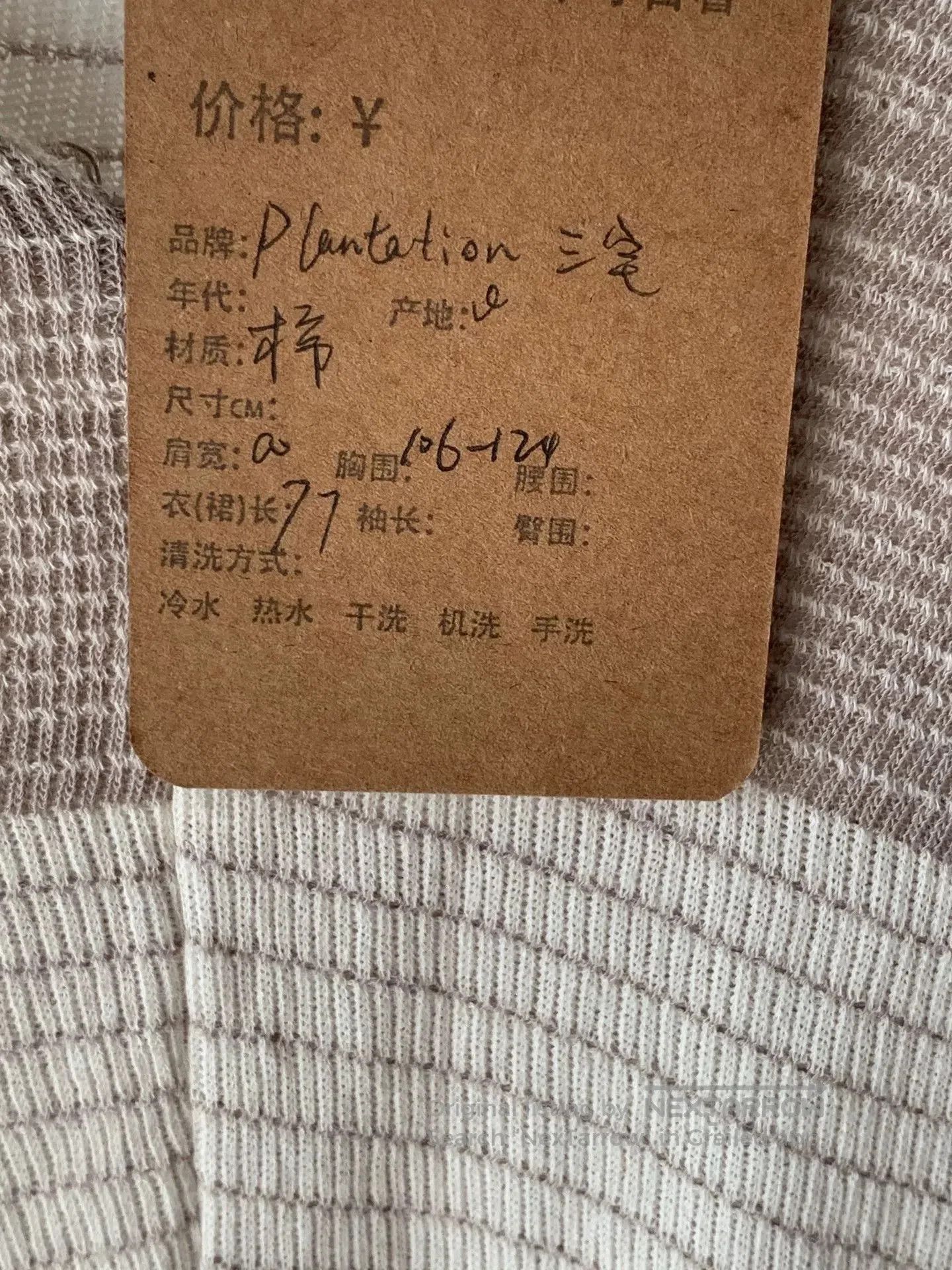 United Bamboo Issey Miyake Plantation Top in Cotton. Size S / US 4 / IT 40 - 6 Thumbnail