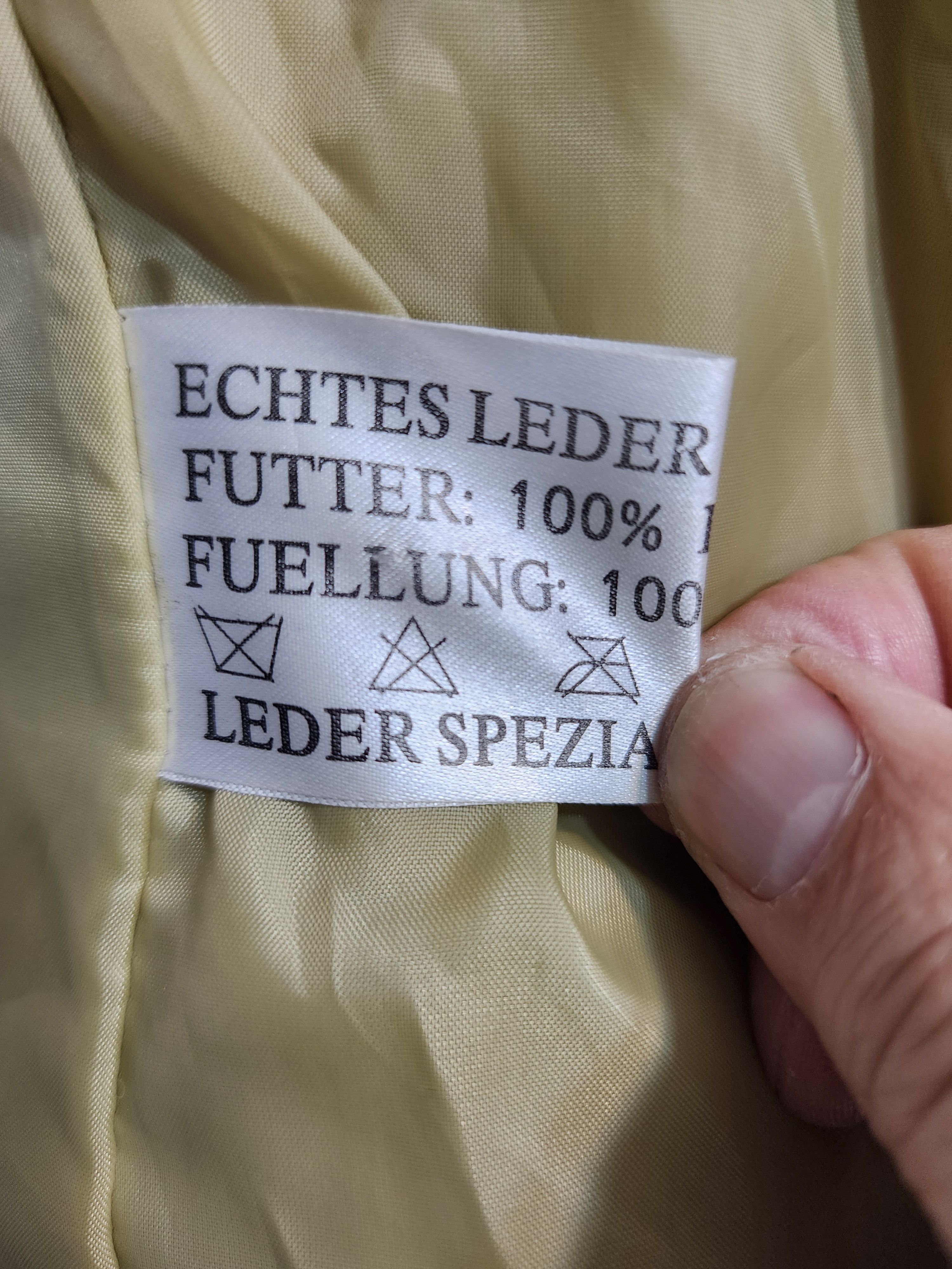 Genuine Leather Beige Suede Denim Style Jacket: Women's Leather Jacket Size M / US 6-8 / IT 42-44 - 9 Thumbnail