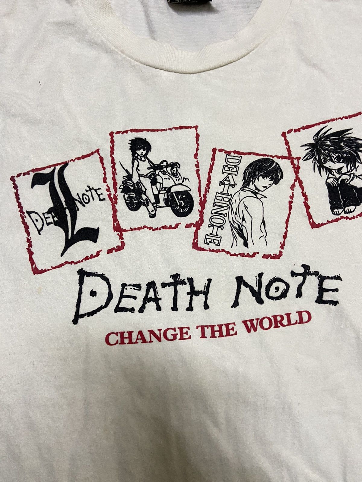 Anime × Vintage DEATH NOTE “CHANGE THE WORLD” Size US M / EU 48-50 / 2 - 3 Thumbnail