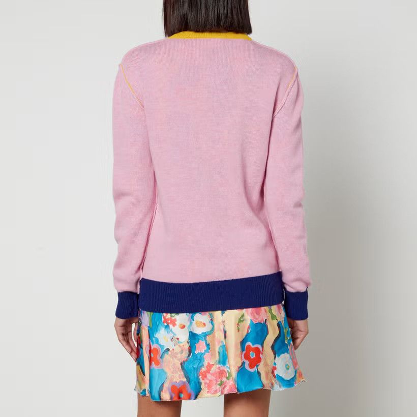 Marni o1srvl11e0624 Crewneck in Pink Size XS / US 0-2 / IT 36-38 - 2 Thumbnail