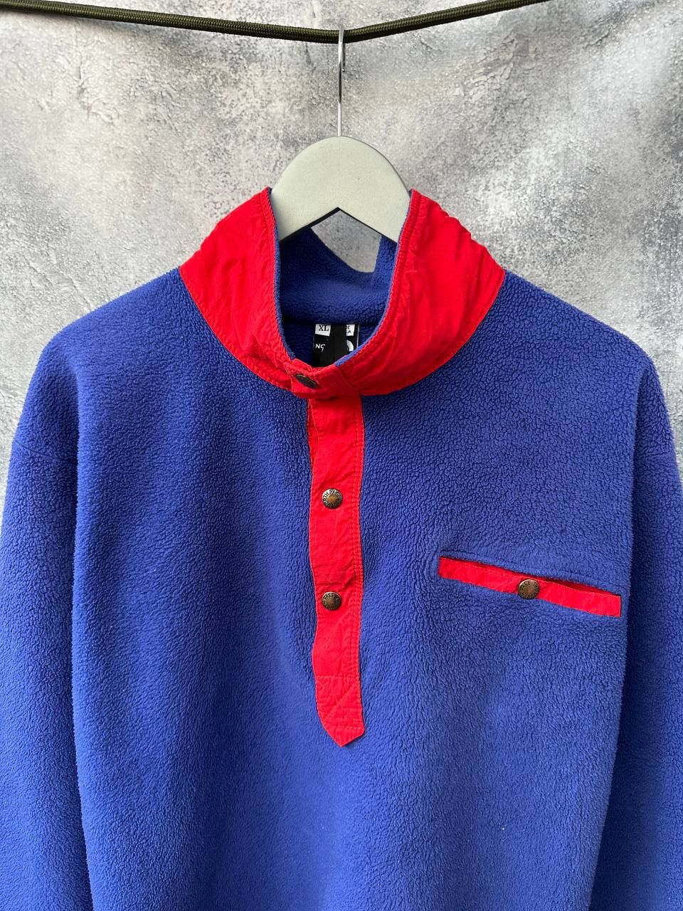 The North Face × Vintage The North Face Made in Usa Fleece Vintage 1/2 Button Sweater Size US XL / EU 56 / 4 - 5 Thumbnail