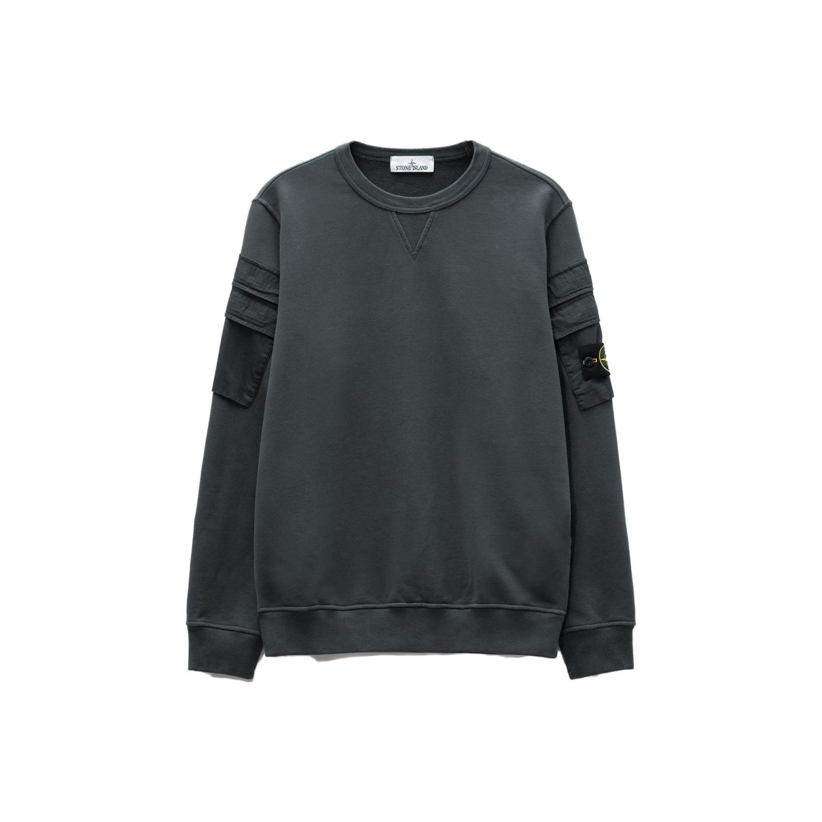 Stone Island STONE ISLAND Arm Pocket Crewneck Sweatshirt Size M Size US M / EU 48-50 / 2 - 1 Thumbnail