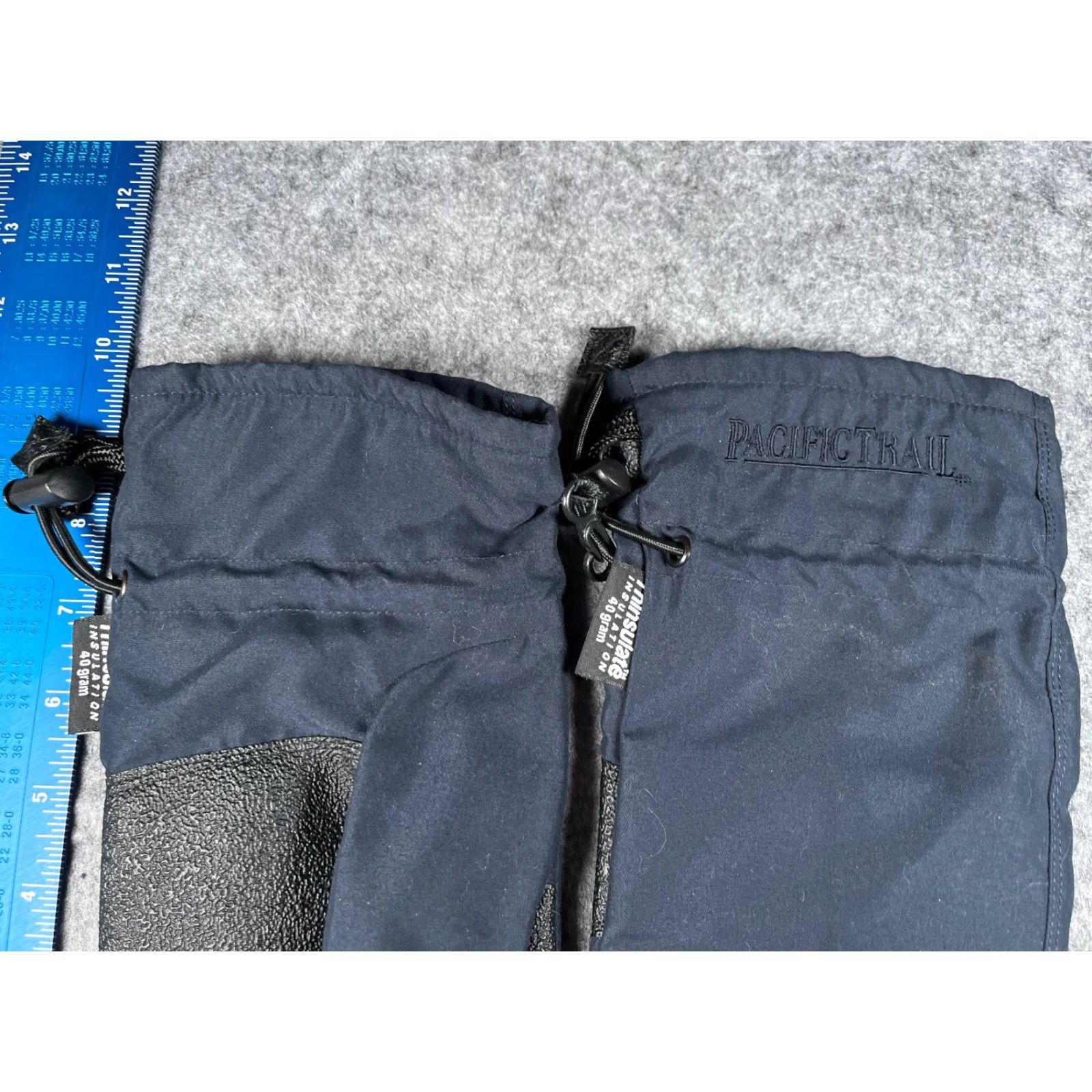 Vintage Thinsulate Gloves Adult Large Blue Polyester Insulated Ski Waterproof NEW Size ONE SIZE - 3 Thumbnail
