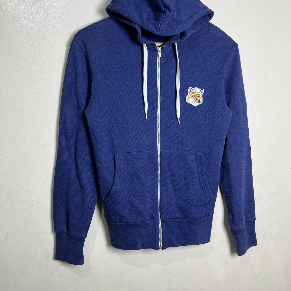 Maison Kitsune Maison Kitsune Fox Head Patch Logo Full Zip Jacket Size XS / US 0-2 / IT 36-38 - 3 Thumbnail