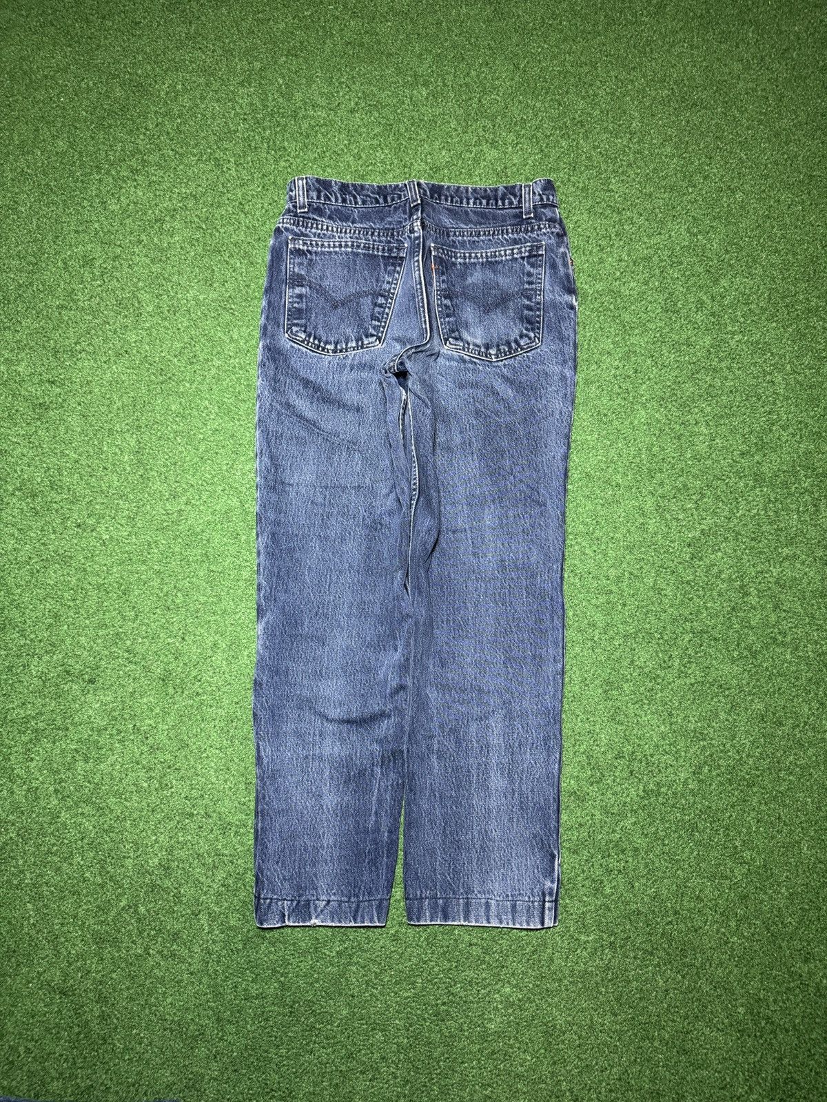 Levi's Vintage Clothing Levis Relaxed Fit Tapered 90s 12 Orange Tab 30x27 Jeans Size 30" / US 8 / IT 44 - 1 Thumbnail