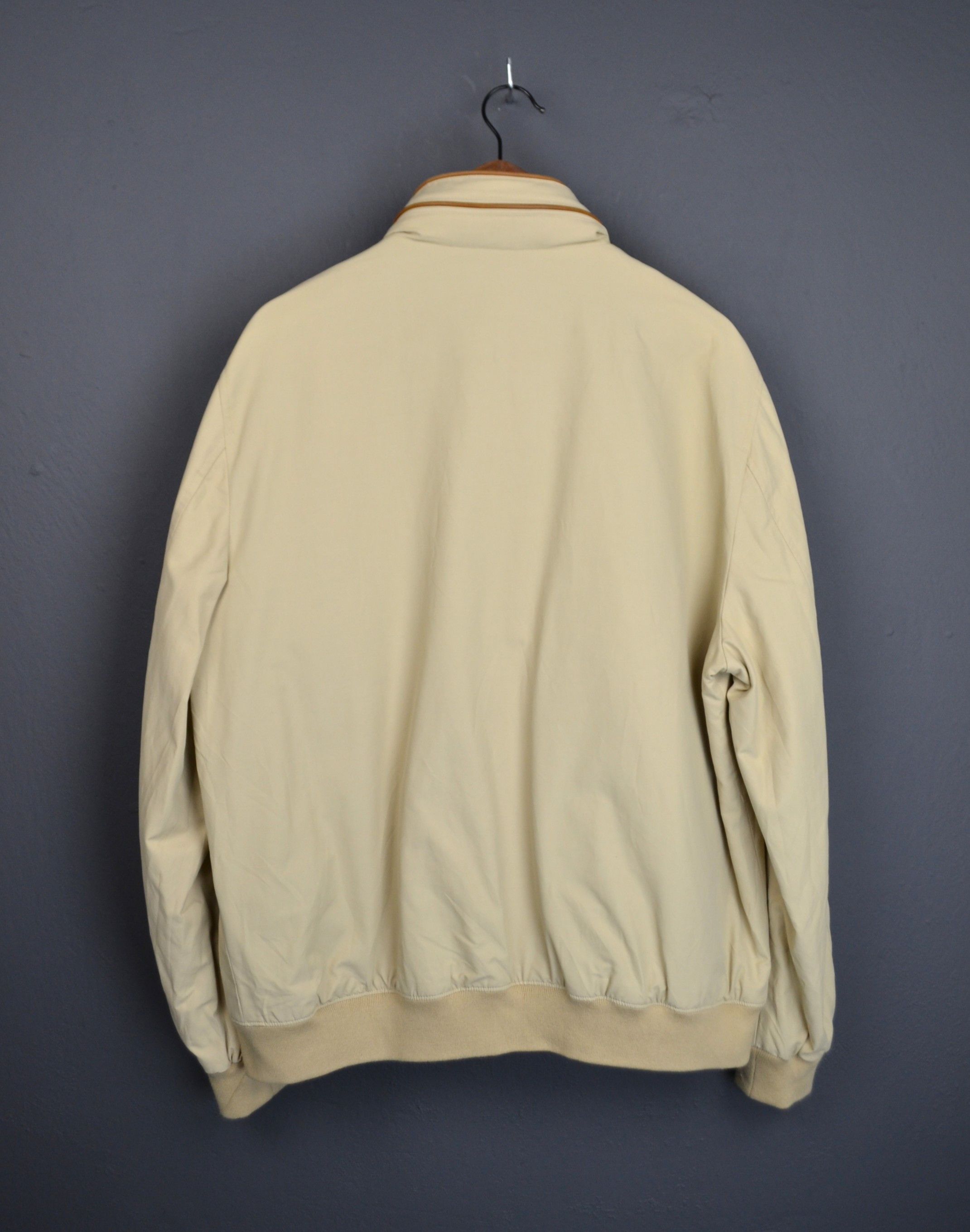 Brooks Brothers Brooks Brothers Beige XL Cotton Nylon Bomber Jacket Size US XL / EU 56 / 4 - 5 Thumbnail