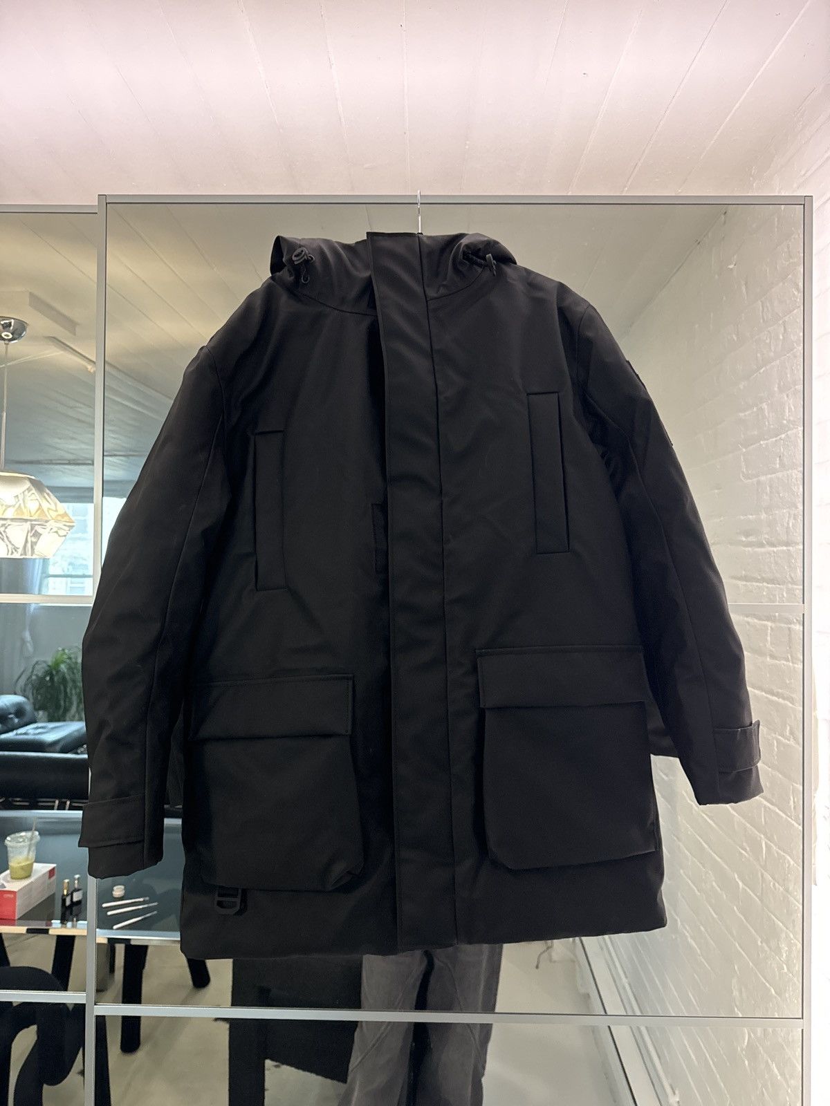 image of Rains Down Parka in Black, Men's (Size XL)