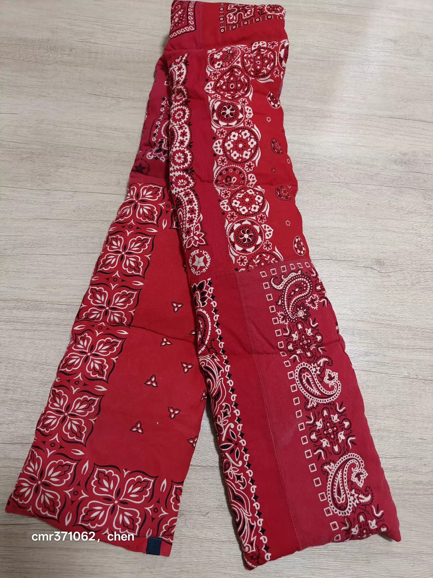 Visvim VISVIM 16 ICT Red Vintage Bandana Down Scarf Size ONE SIZE - 5 Thumbnail