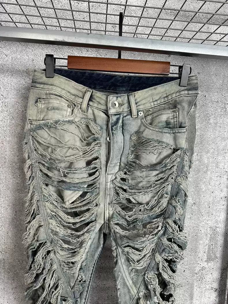Rick Owens Rick Owens Double-track drkshdw trousers-2505 Size US 30 / EU 46 - 2 Thumbnail