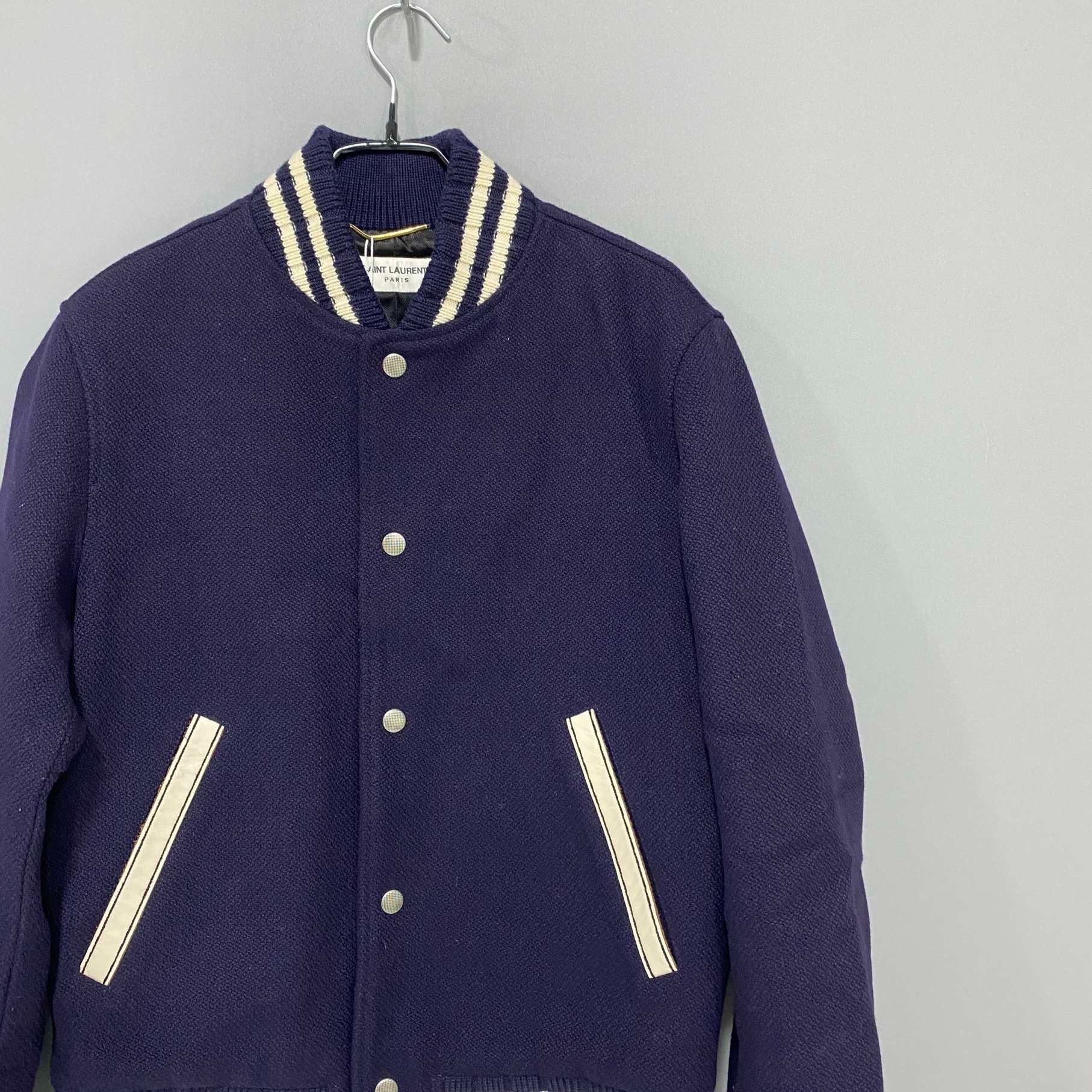 Saint Laurent Paris Saint laurent size 36 Baseball jacket with scribble on the Size US S / EU 44-46 / 1 - 2 Thumbnail