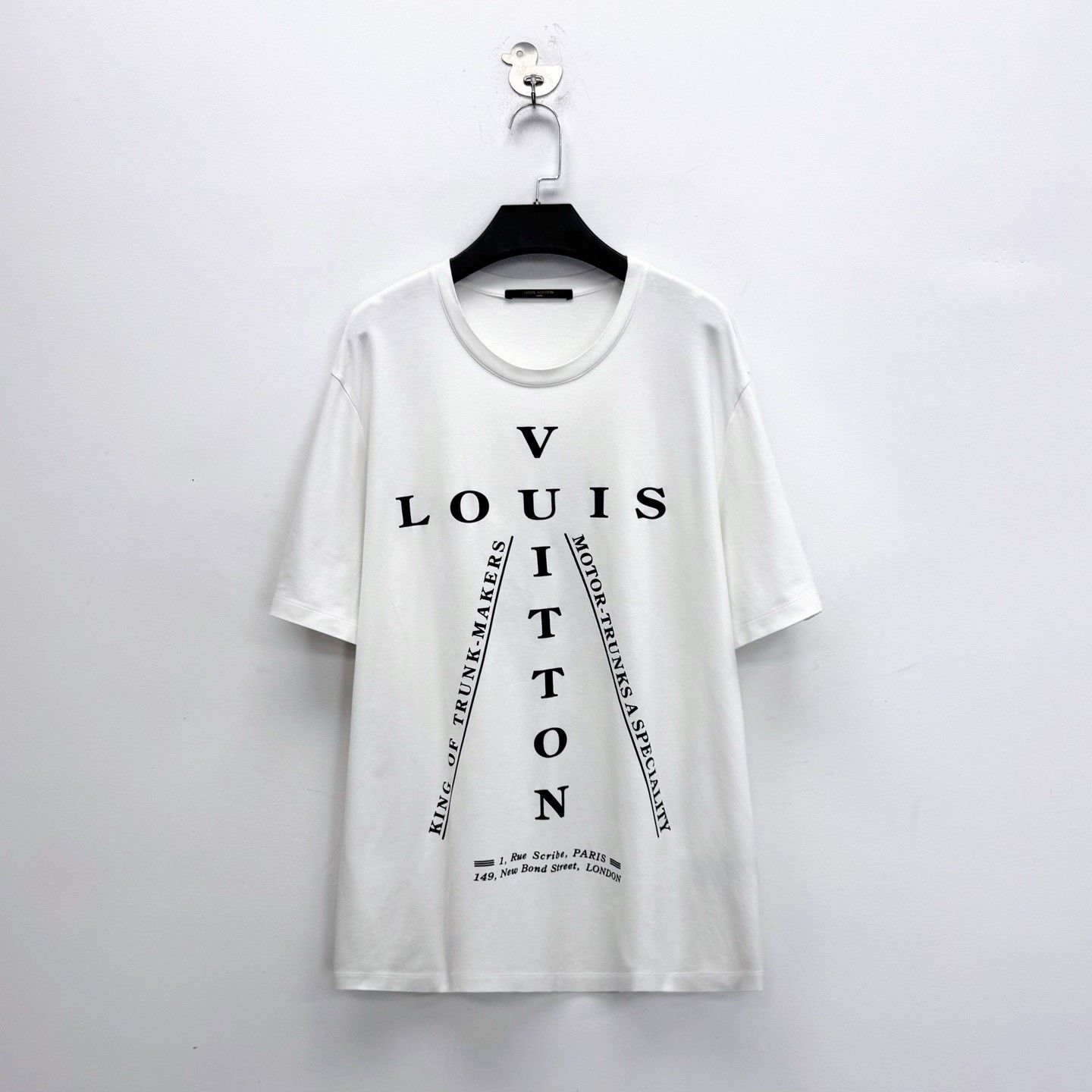 Louis Vuitton Louis Vuitton White Logo Short Sleeve XXL Size US XXL / EU 58 / 5 - 1 Thumbnail
