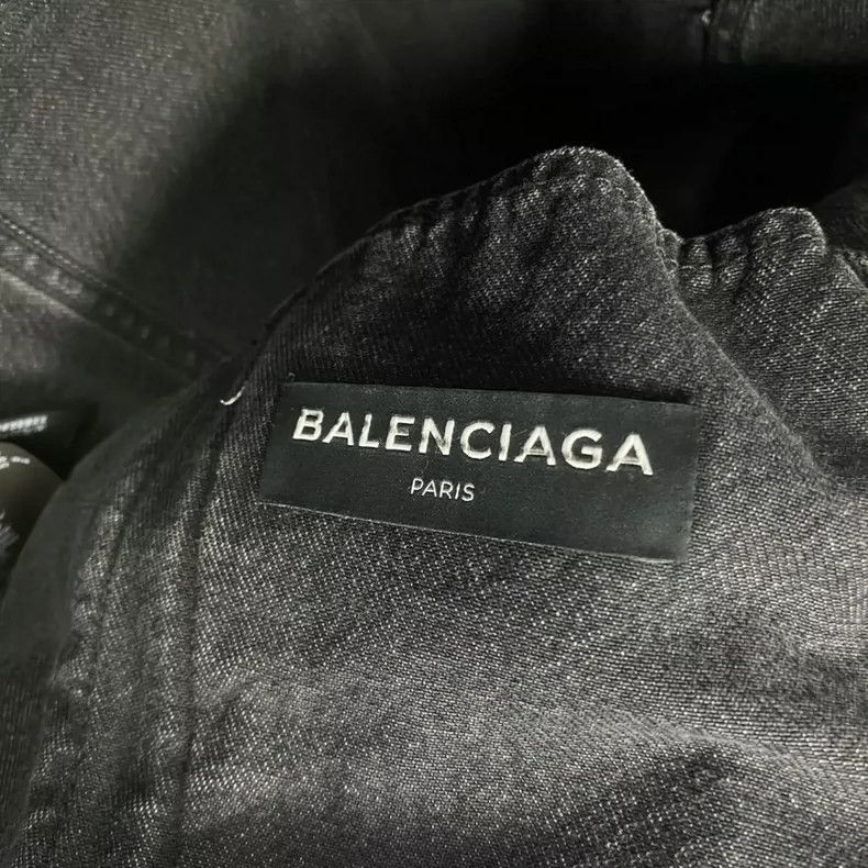 Balenciaga Balenciaga size 50 Black sinners embroidered logo denim ja Size US M / EU 48-50 / 2 - 4 Thumbnail
