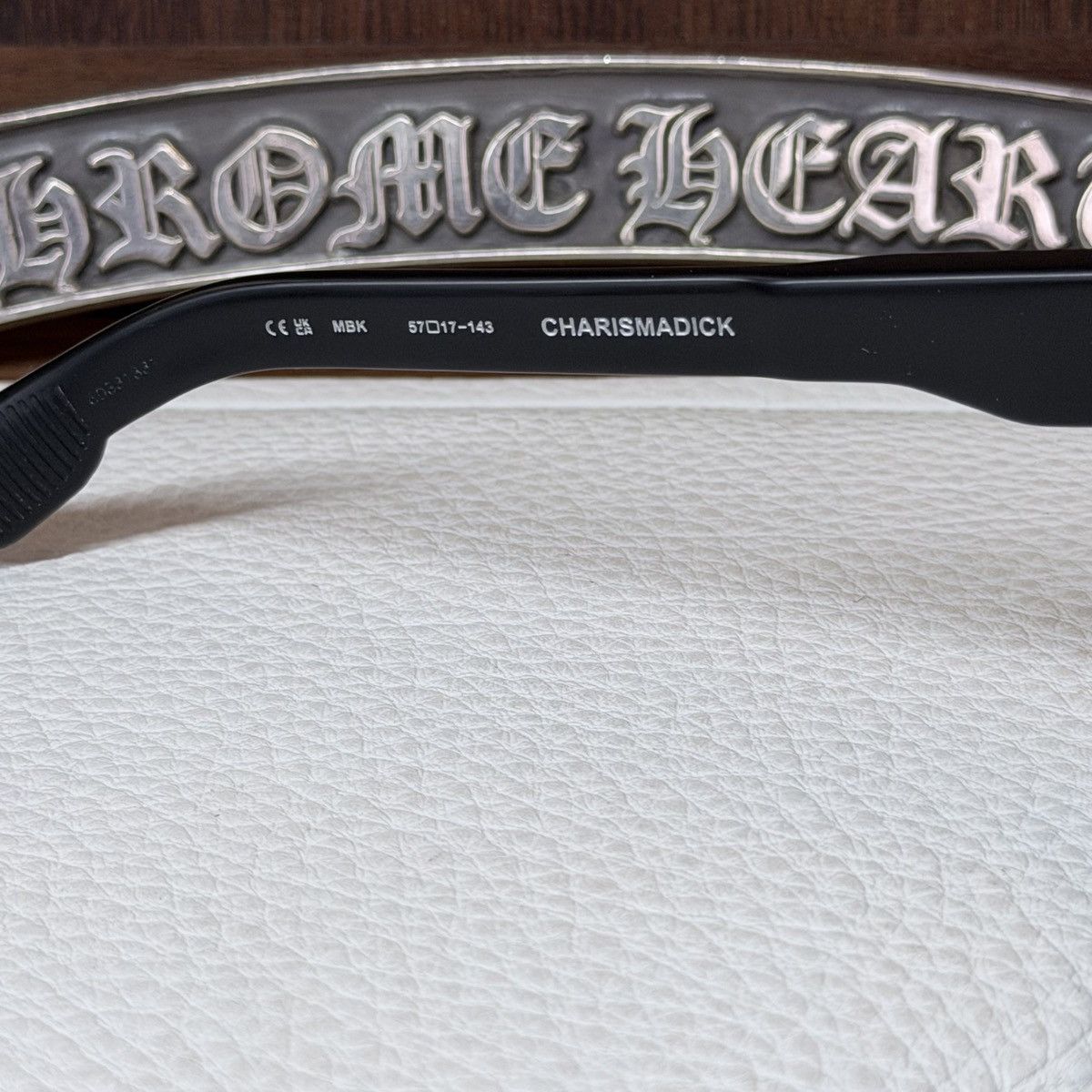 Chrome Hearts Chrome Hearts CHARISMADICK Sunglasses Size ONE SIZE - 7 Thumbnail