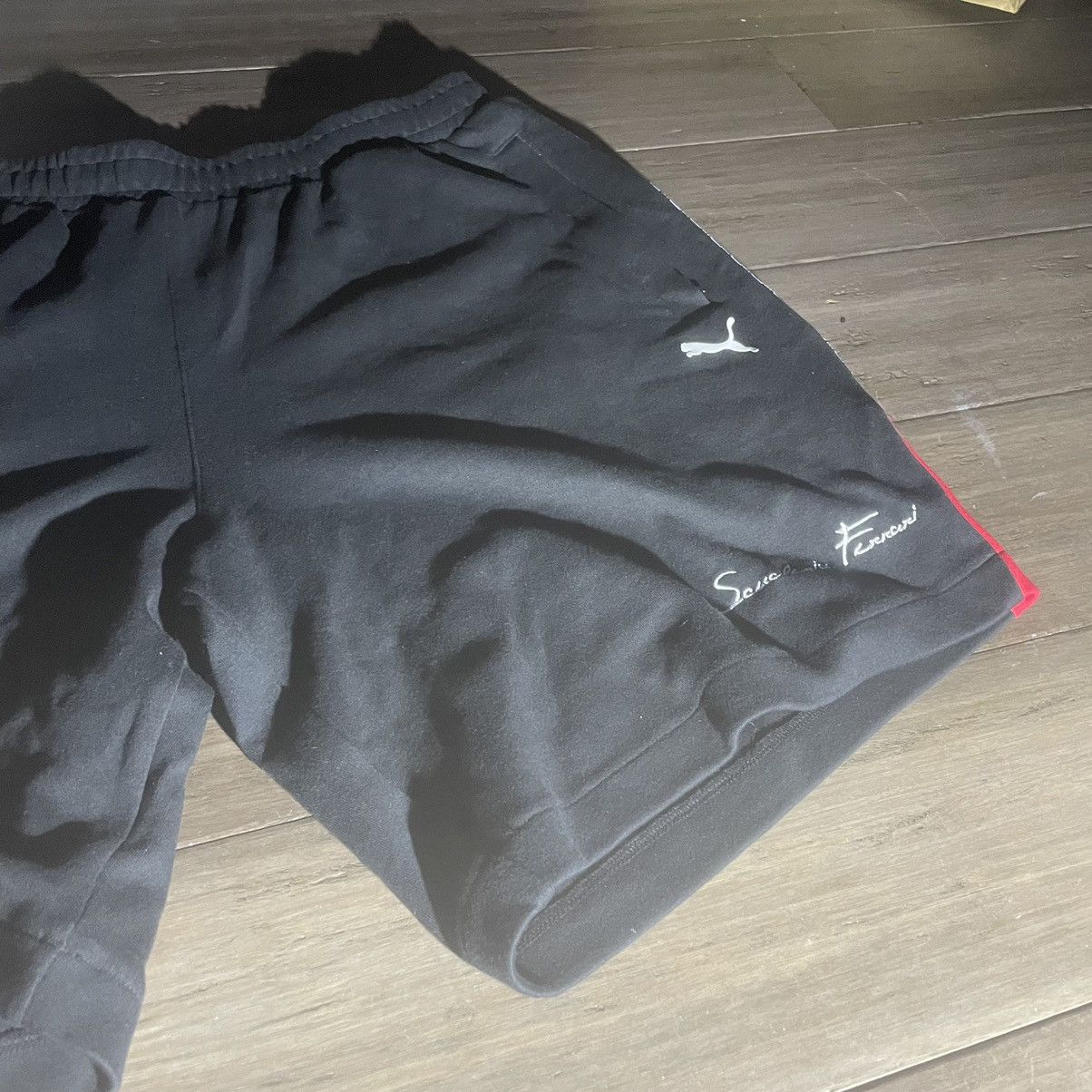 Ferrari × Puma Puma Ferrari Race XTG Swt Shorts Black Size US 42 / EU 58 - 3 Thumbnail