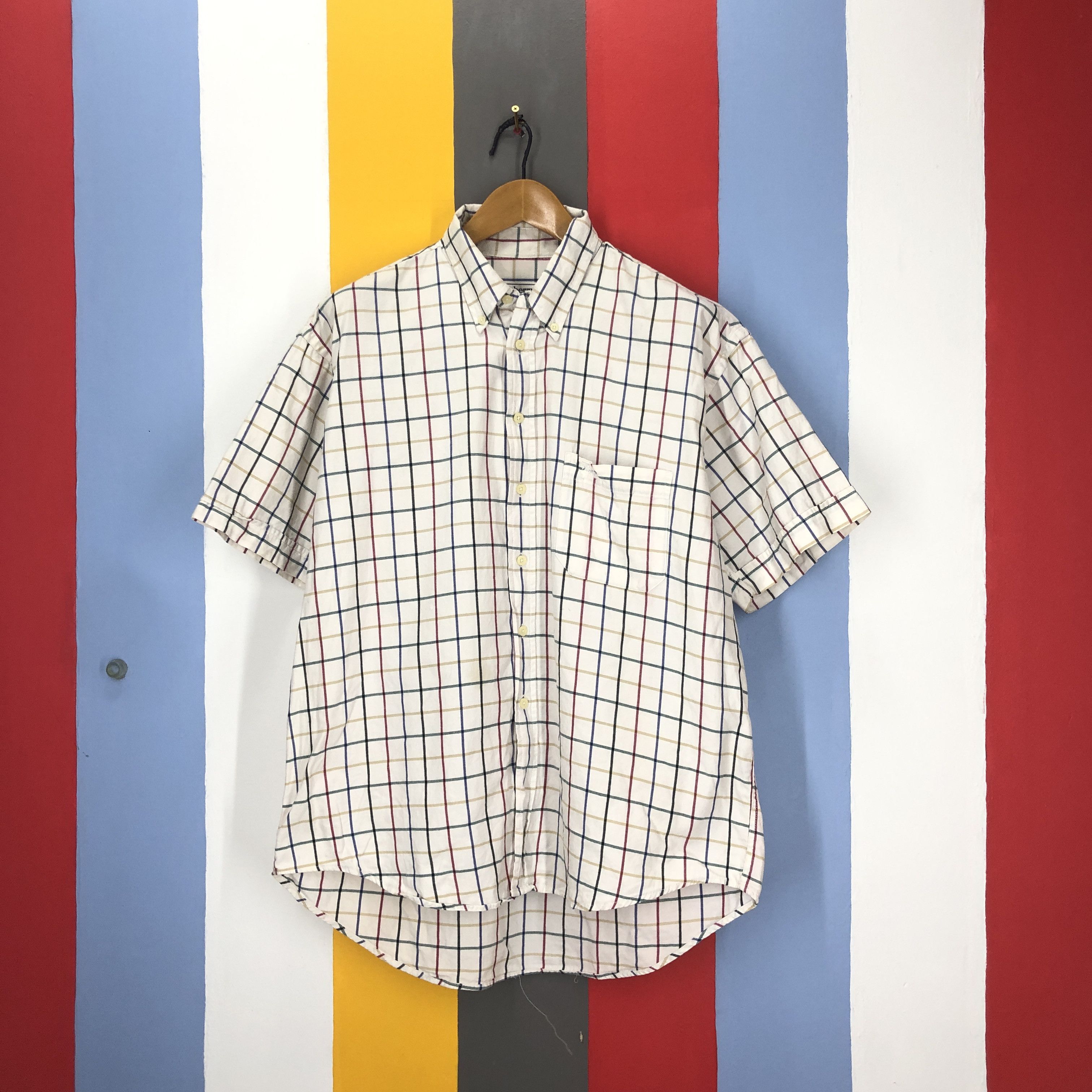Burberry 90s BURBERRYS OF LONDON Checkered Shirt #1598/02 Size US XL / EU 56 / 4 - 1 Thumbnail