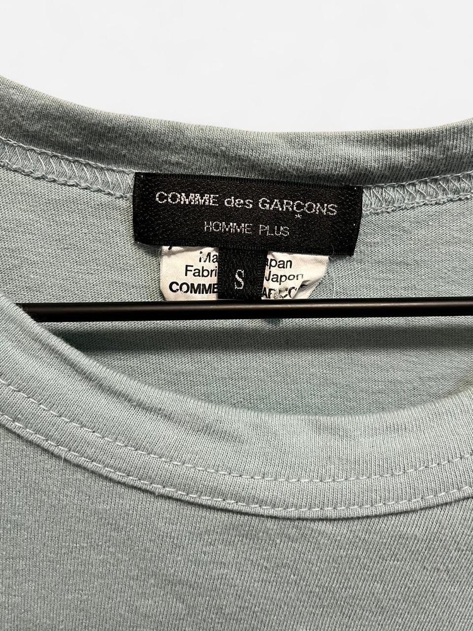 Comme des Garcons Homme Plus Mint Green and Red Graphic Tee Size US M / EU 48-50 / 2 - 4 Thumbnail