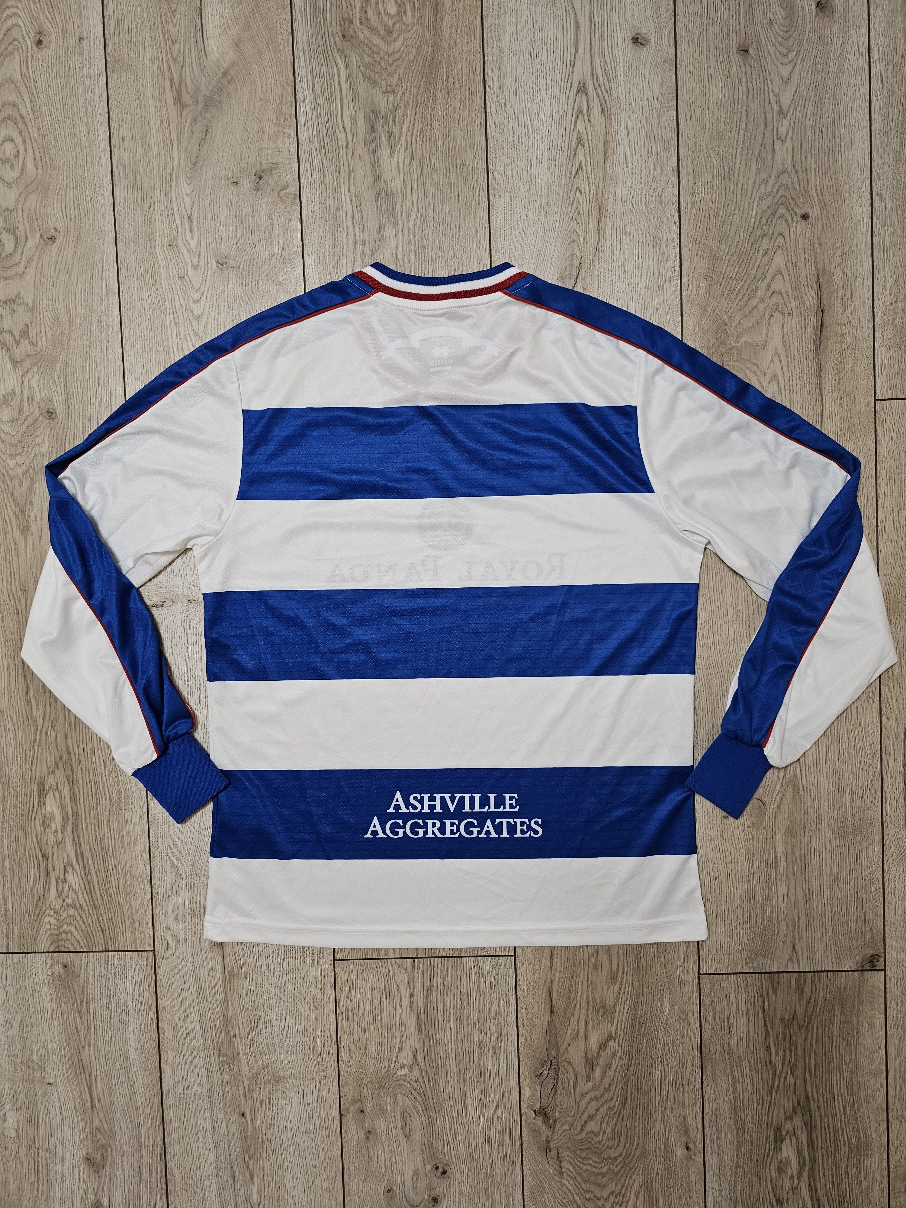 All Sport × Errea QUEENS PARK RANGERS 2017 2018 HOME FOOTBALL SOCCER JERSEY Size US M / EU 48-50 / 2 - 2 Thumbnail