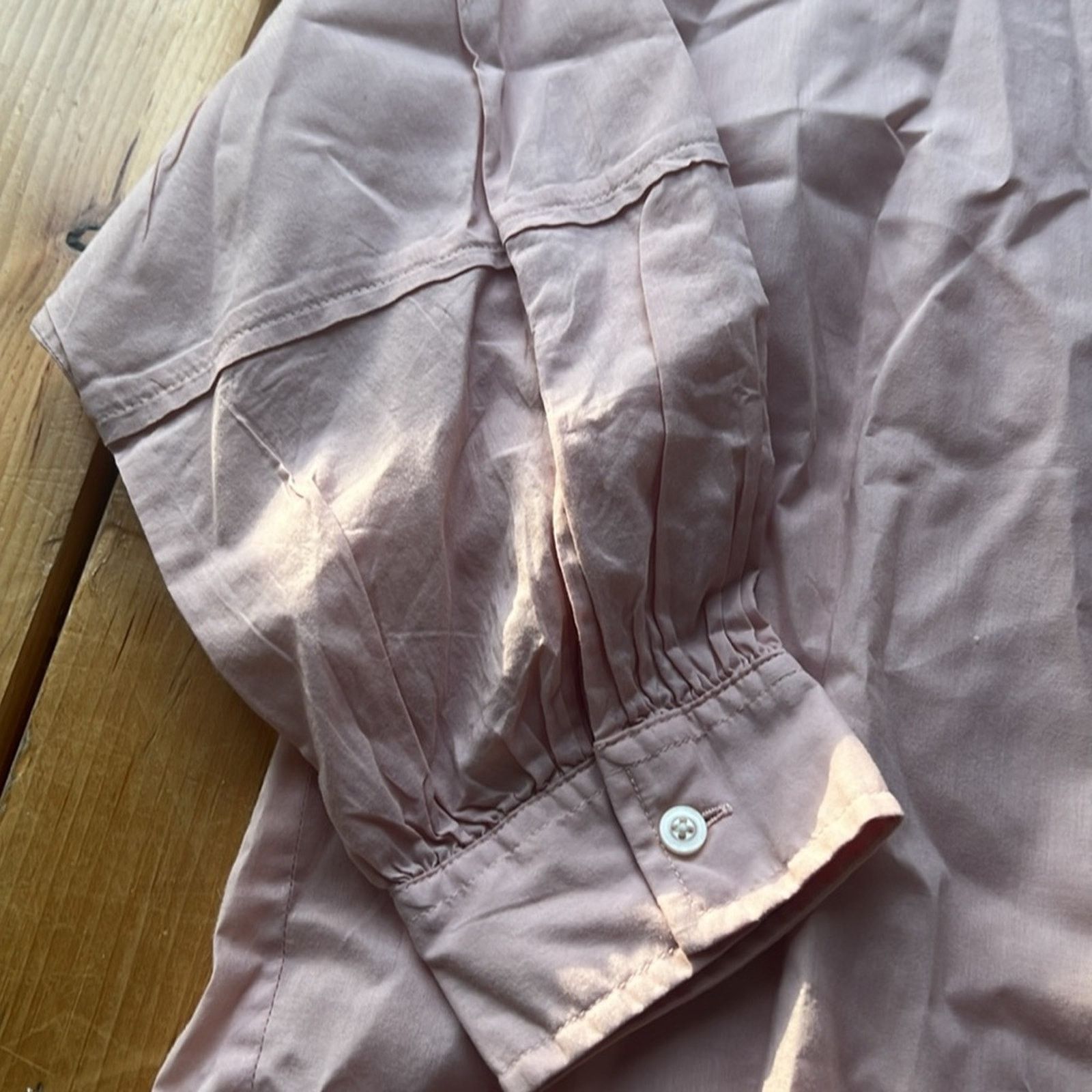 Everlane Everlane Pink Air Cotton Button Shirt 3/4 Sleeve 4 Size S / US 4 / IT 40 - 4 Thumbnail